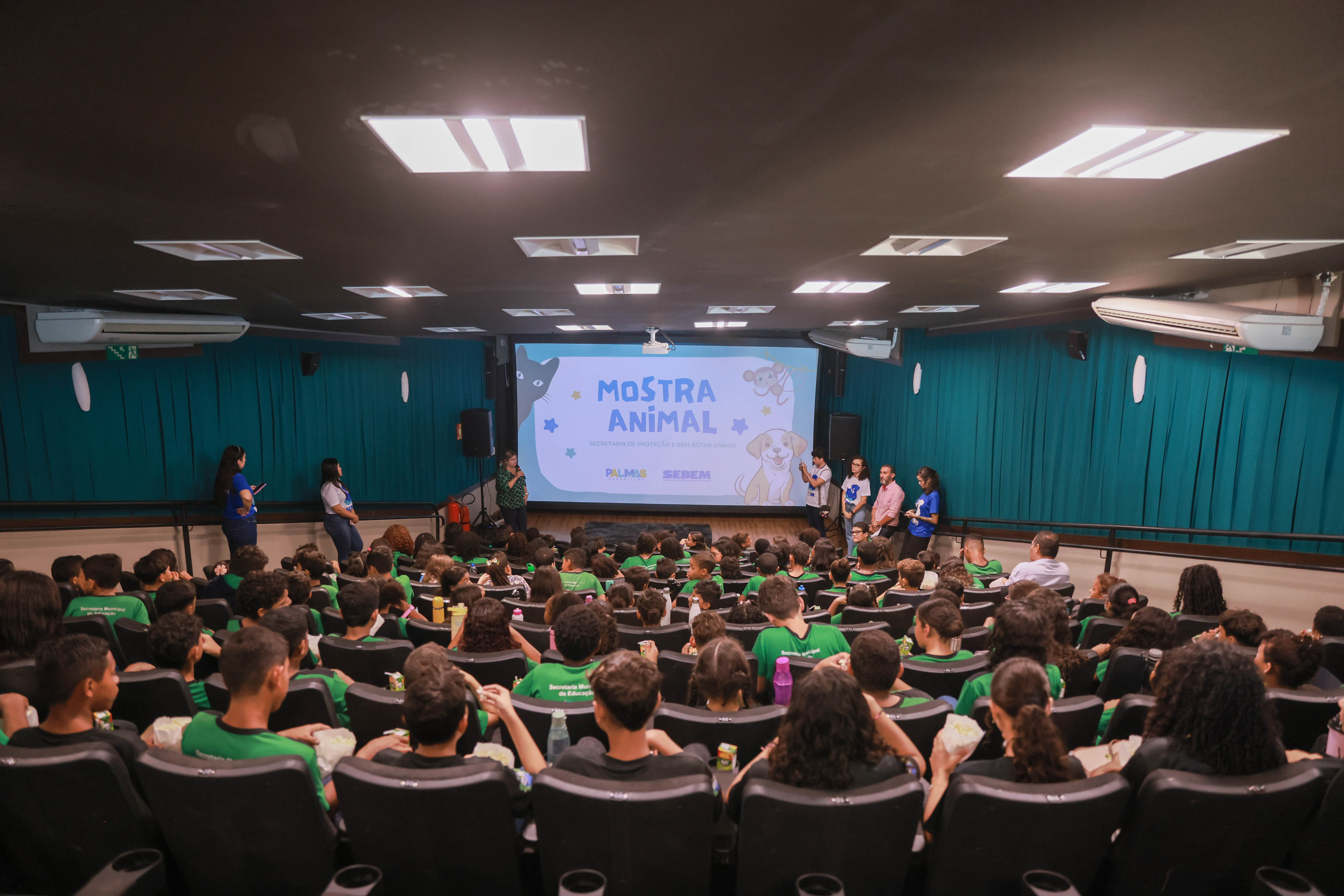 1ª Mostra Animal reúne alunos da rede municipal em ação educativa promovida pela Prefeitura de Palmas.