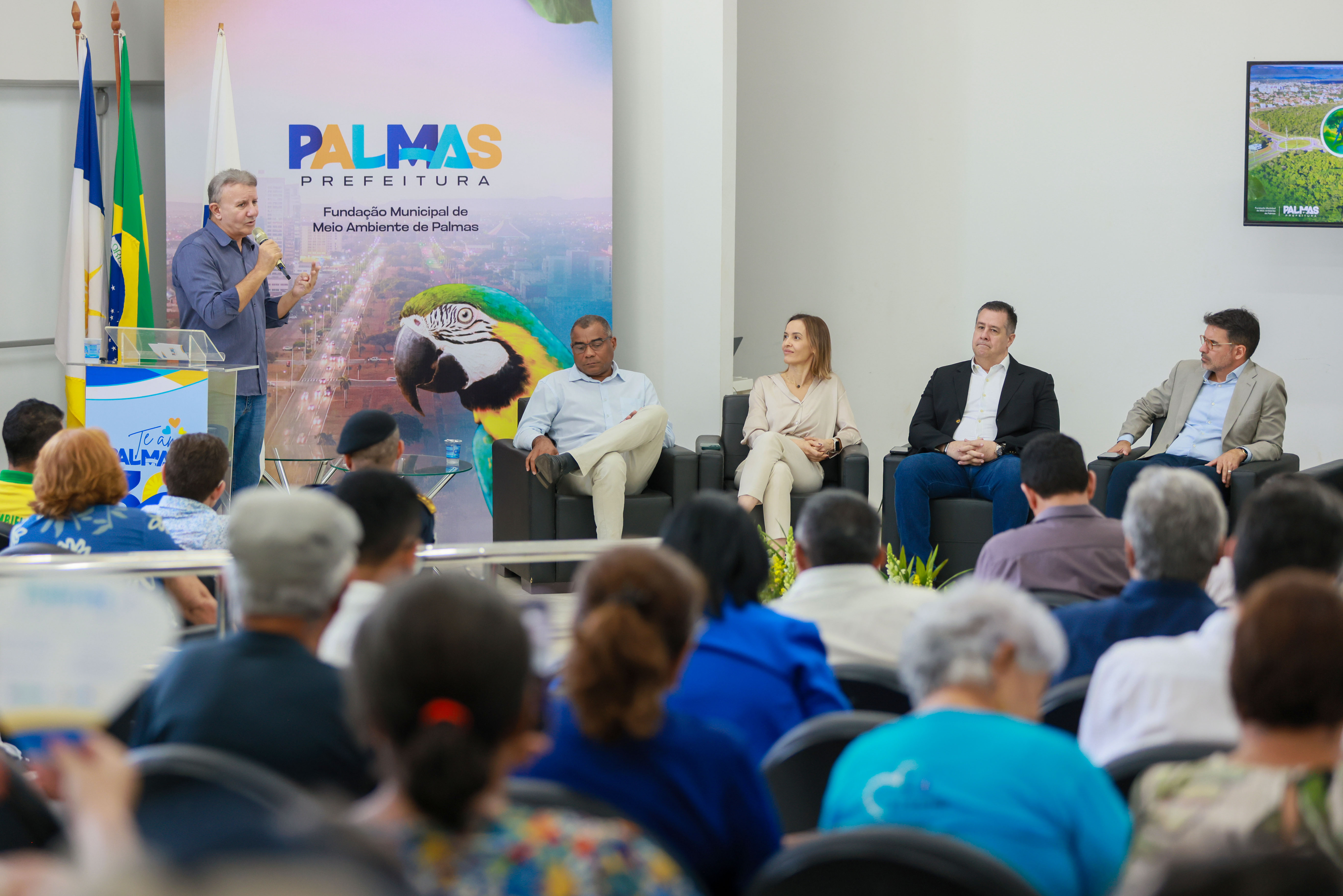 Abertura Oficial da Semana do Meio AmbienteData: 05/06/2025Local: Auditório do Parque da Pessoa Idosa, Palmas - TOFoto: Júnior Suzuki