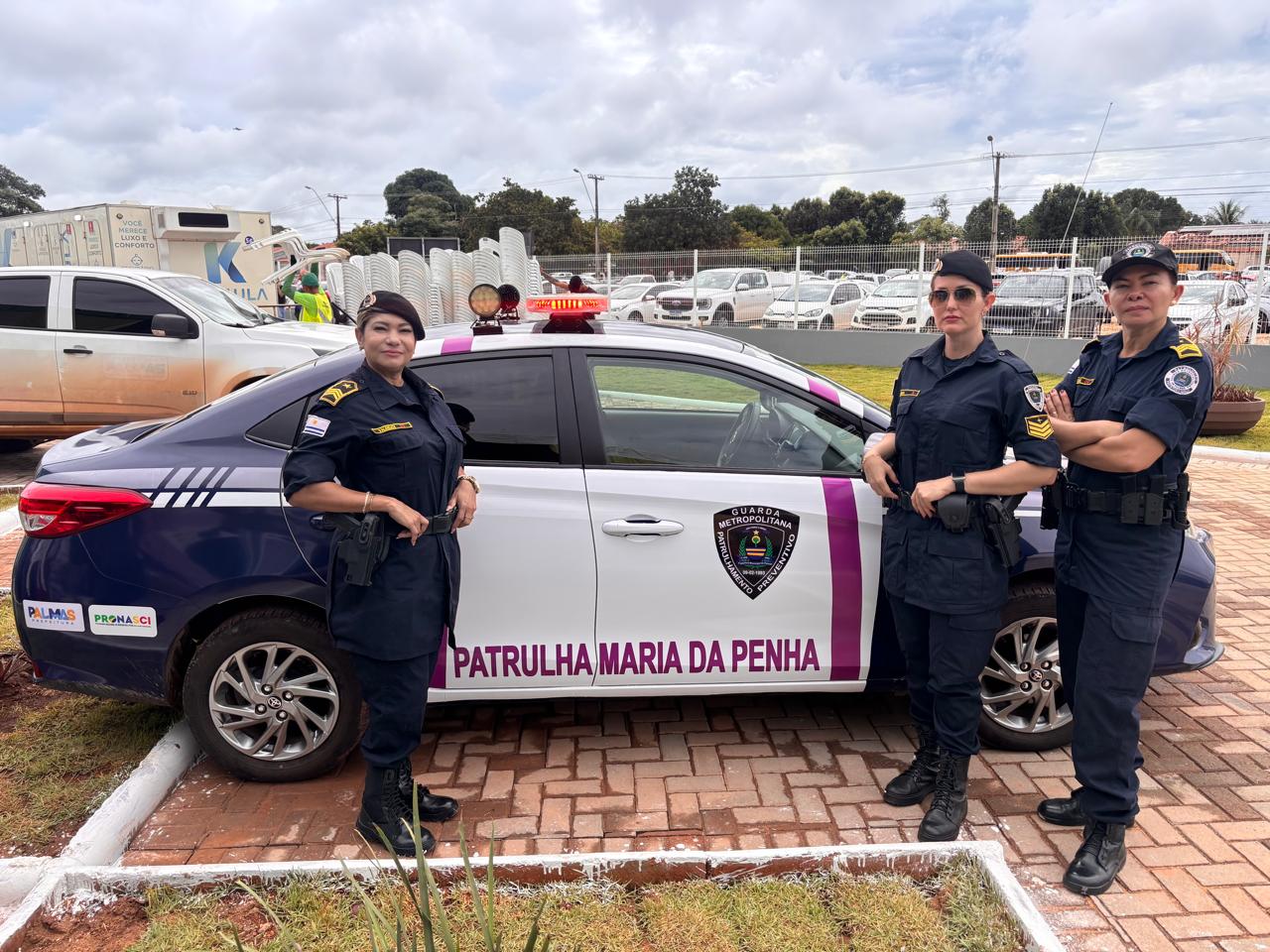 Patrulha Maria da Penha será coordenada pela Guarda Metropolitana de Palmas