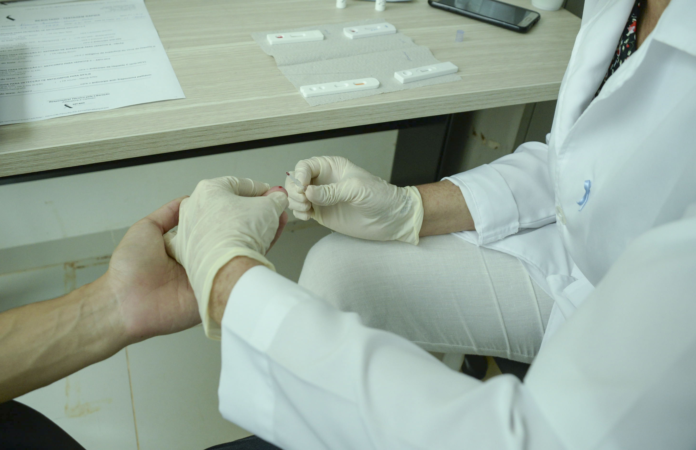 Secretaria da Saúde realiza ação de promoção da saúde do homem para servidores