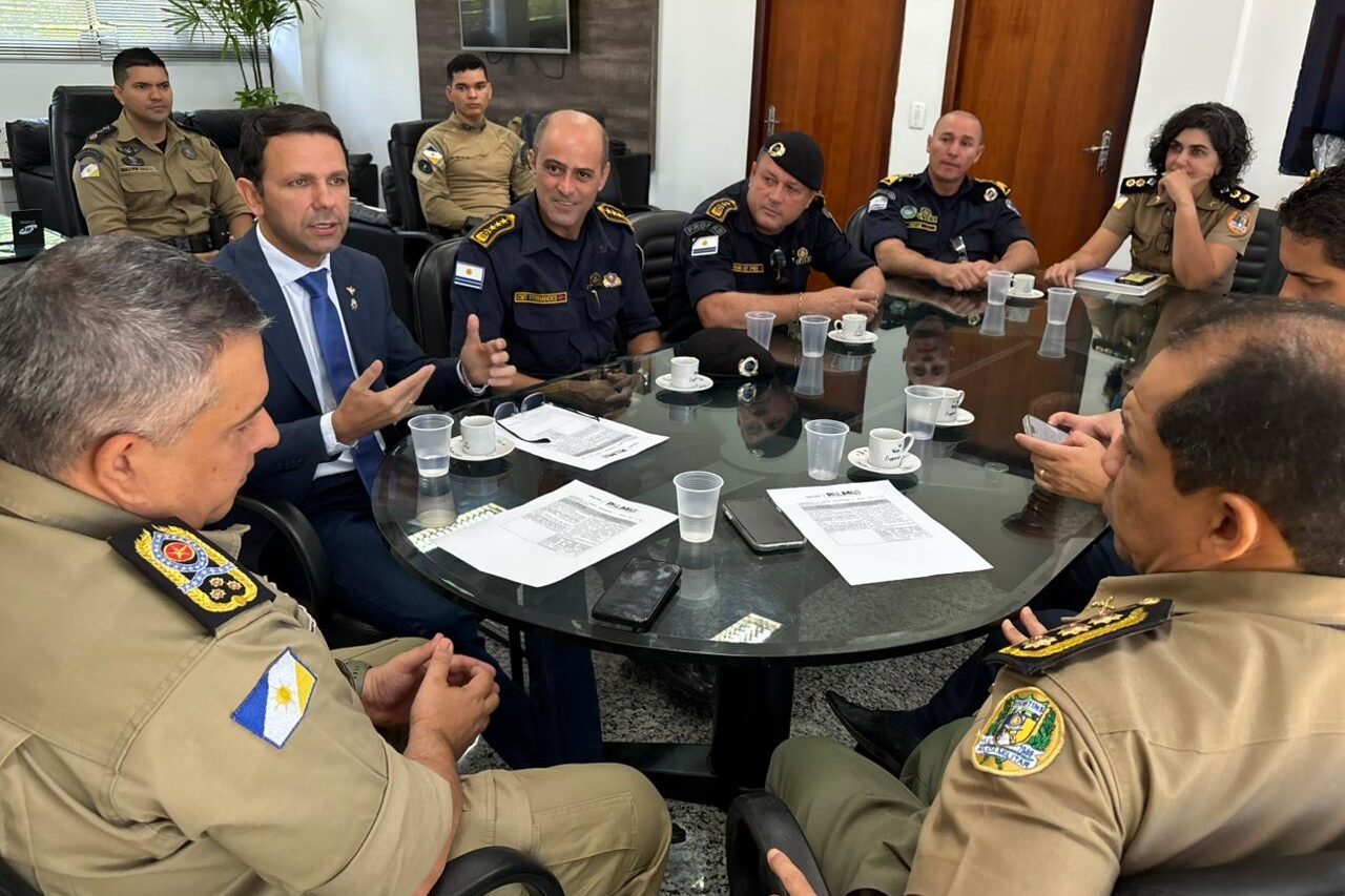 Município e representantes de Forças de Segurança alinharão elaboração do Termo de Cooperação Técnica para fortalecer ações conjuntas na Capital
