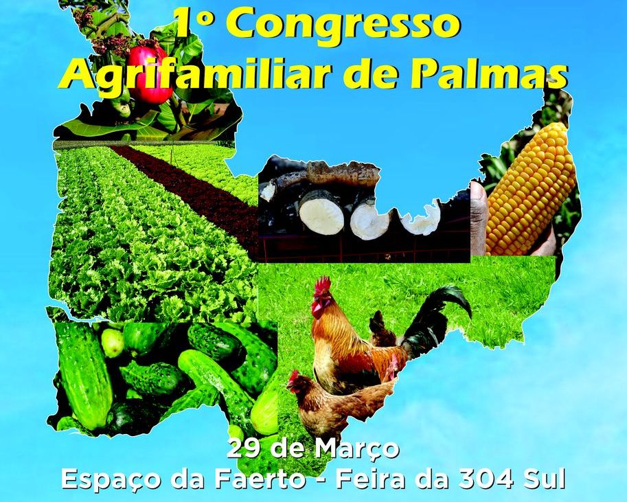 1º Congresso Agrifamiliar de Palmas acontece na quinta-feira, 29