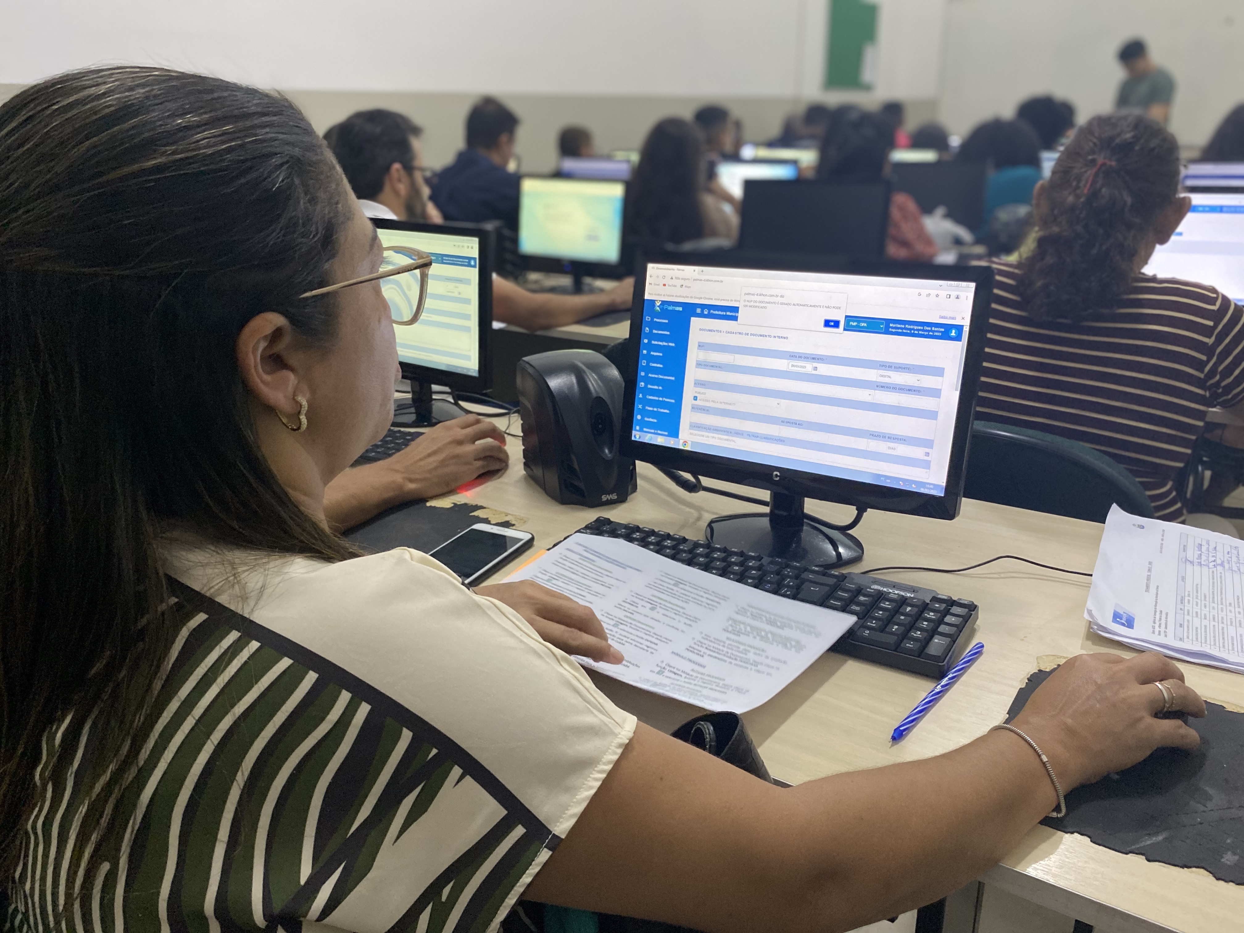 Servidores do município participam de capacitação nos sistemas e-Palmas e Portal do Cidadão