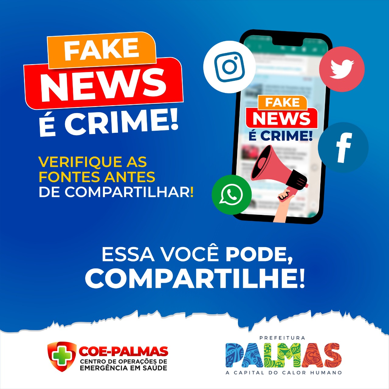 Fake News: Prefeitura destaca que é falsa a notícia sobre reabertura do comércio da Capital