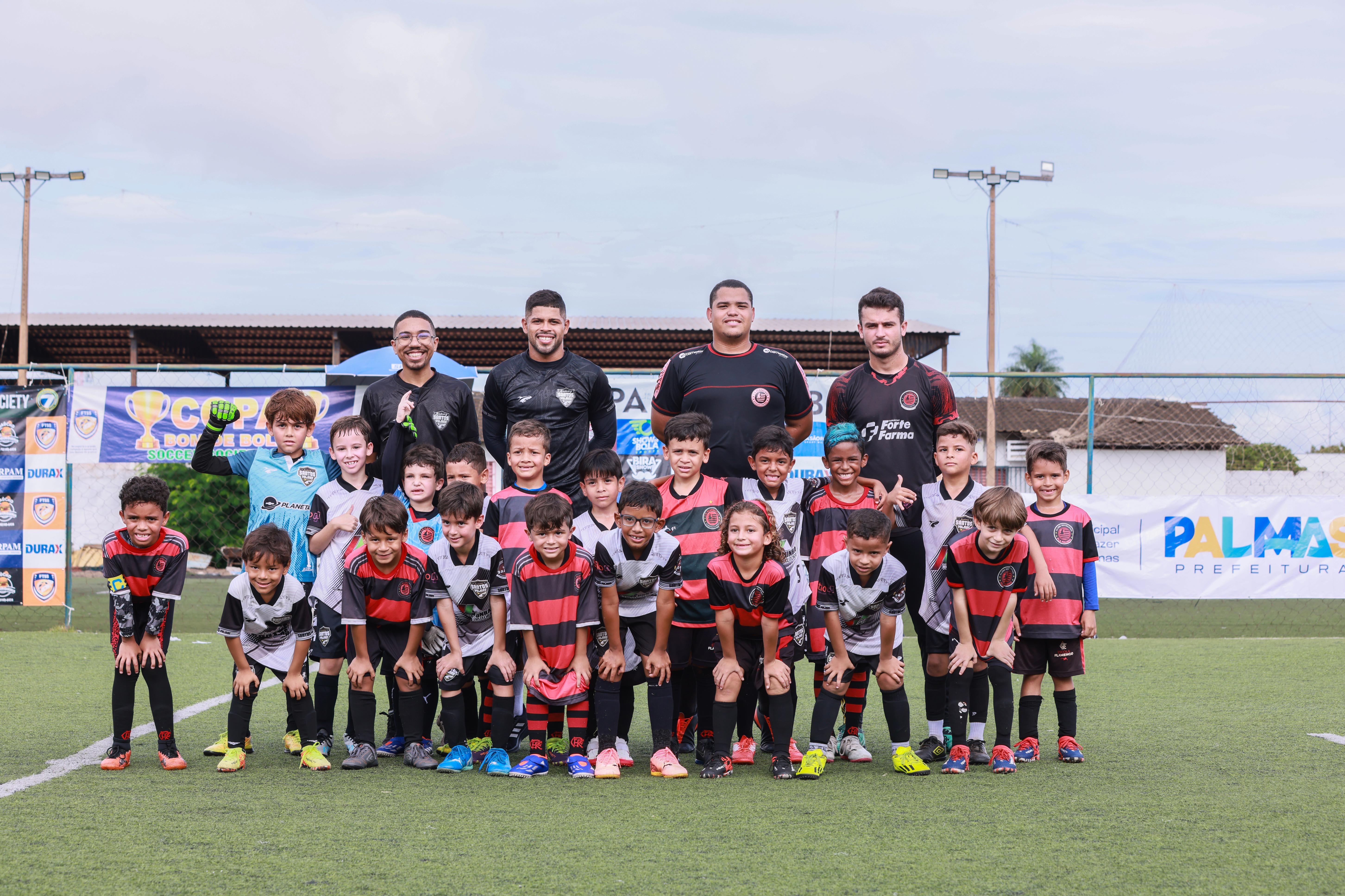 30/03/2025 - Fundação Municipal de Esportes e Lazer apoia a Copa Bom de BolaLocal: Escolinha do Fluminense, 602 Sul, Palmas - TOFoto: Júnior Suzuki