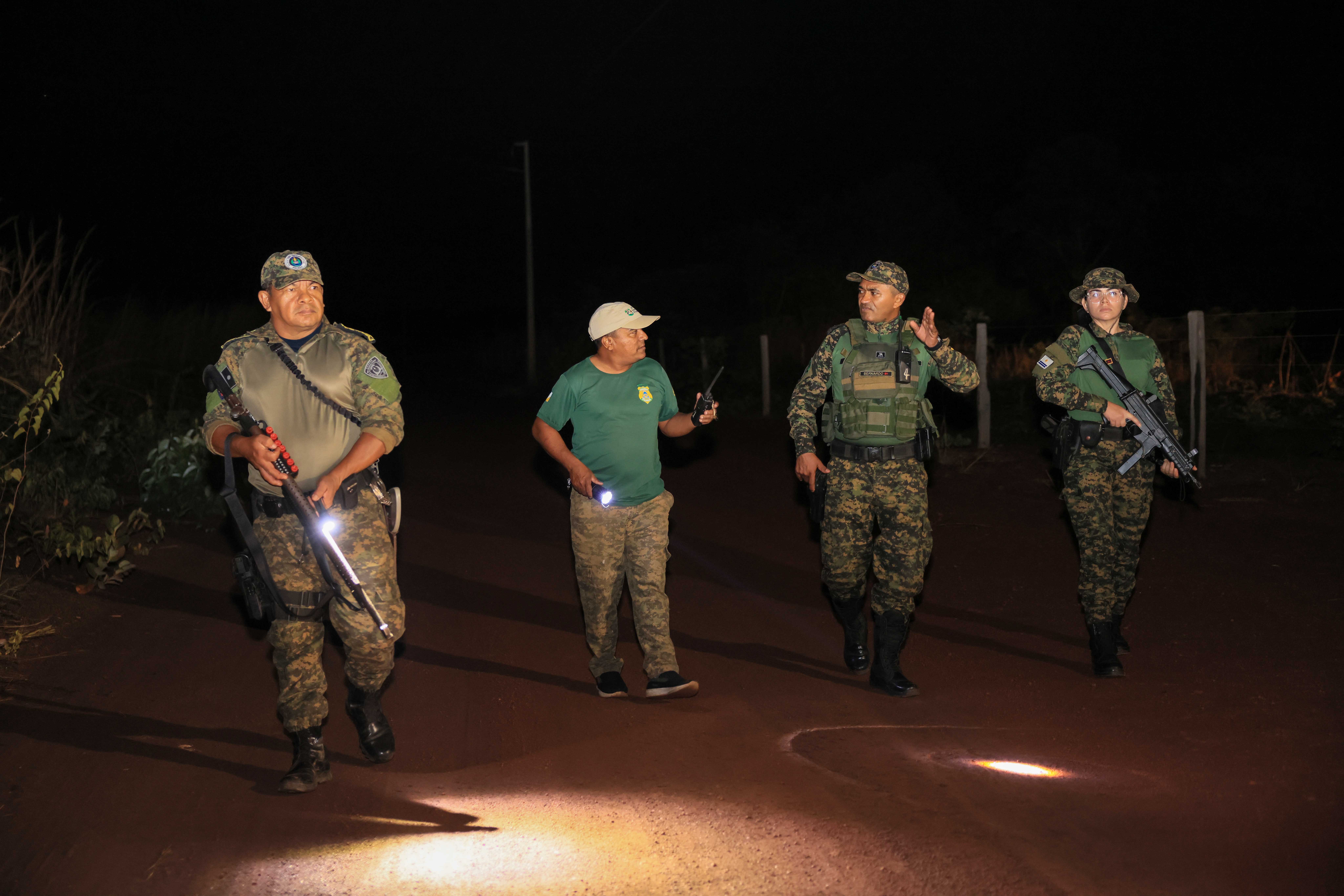 Guardas Ambientais e Guarda-Parque realizam fiscalização contra caça ilegal no Parque do Lajeado