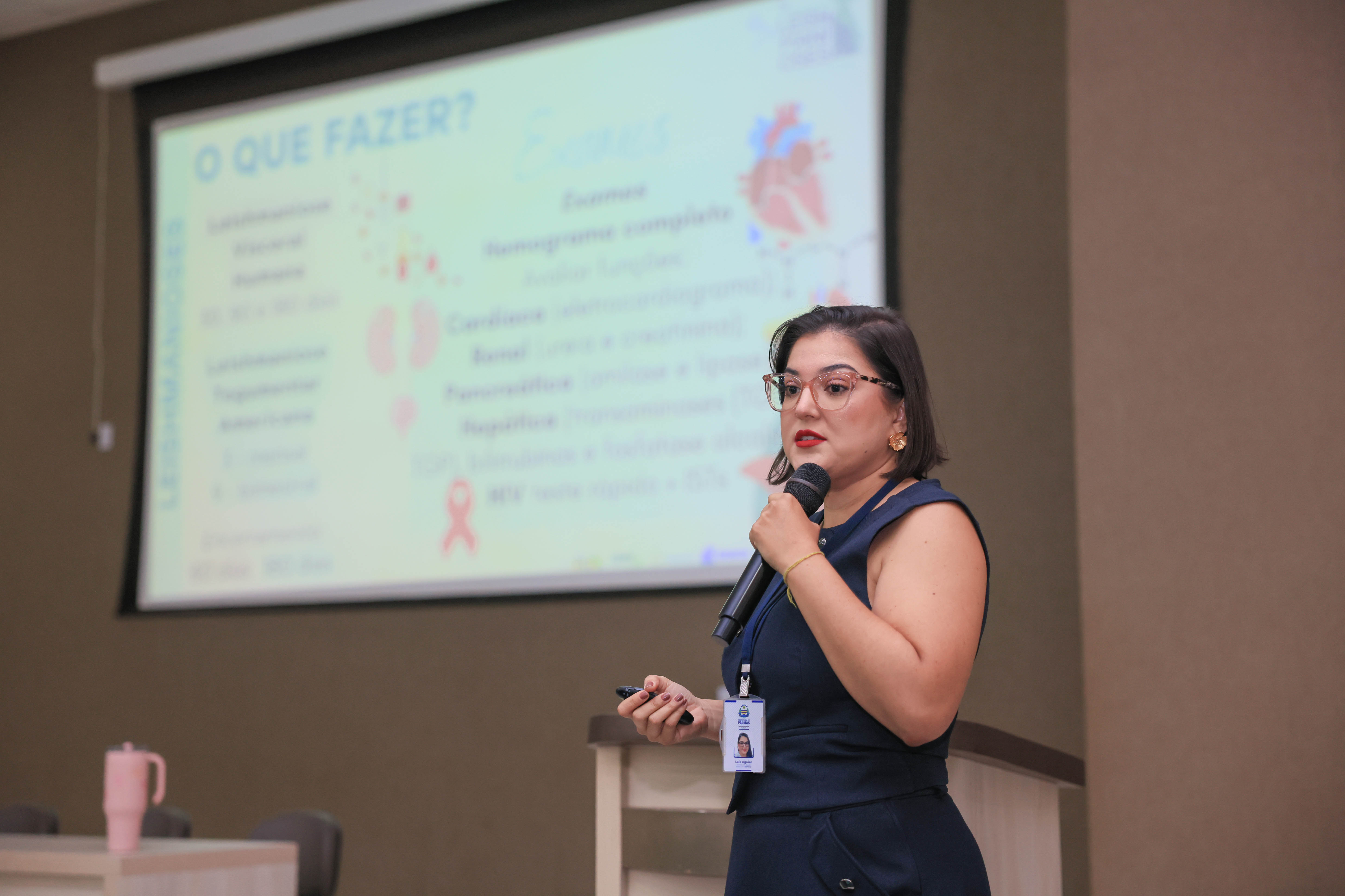 Doutora Laís Aguiar, Analista Técnica das Leishmanioses do Município de Palmas - Foto: Júnior Suzuki