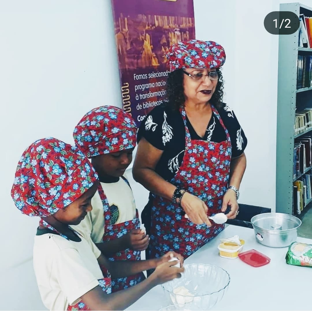 Estação Cidadania - Cultura apresenta 2ª edição do projeto ‘Contando histórias e fazendo culinária’