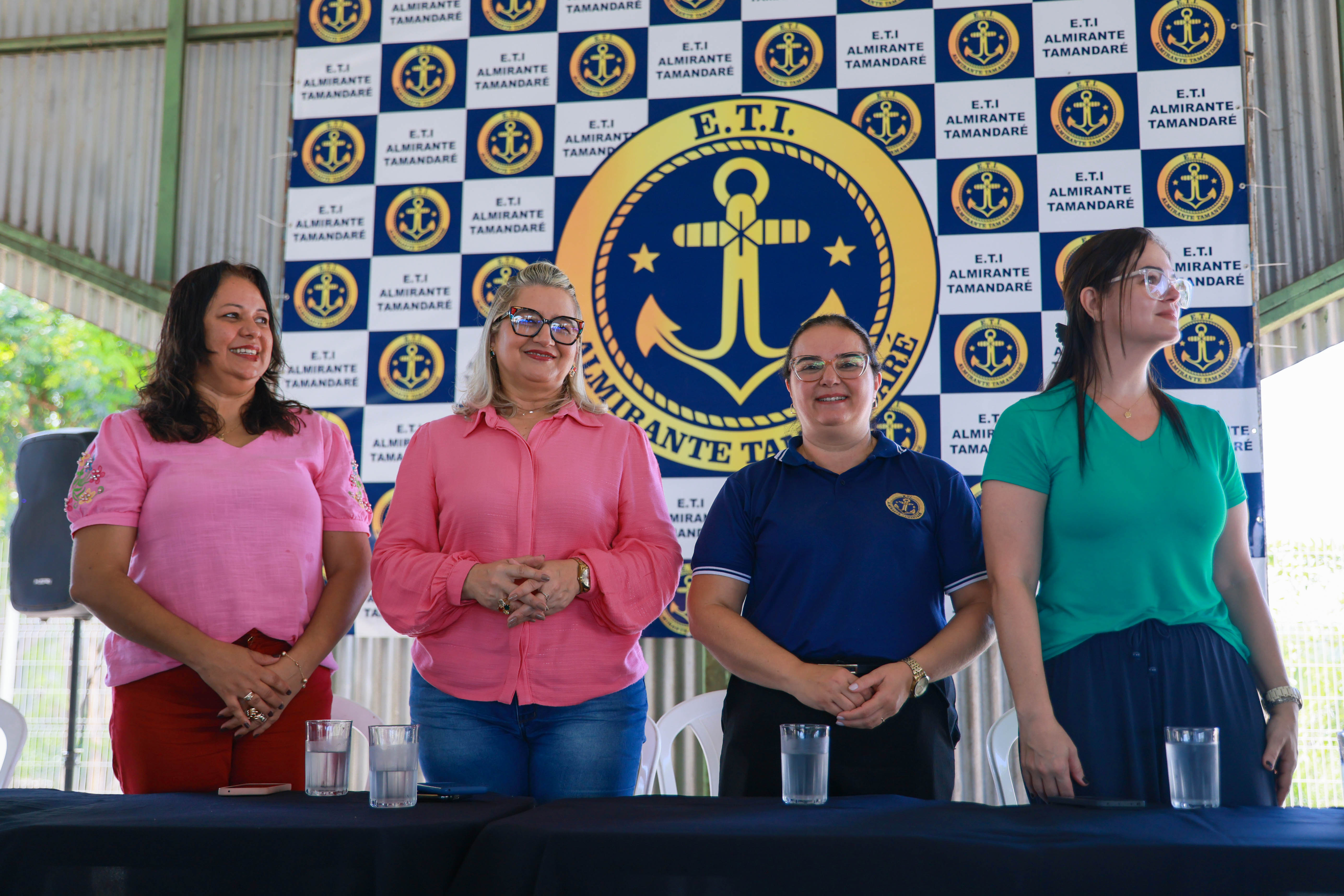 Abertura dos Jogos Internos Almirante Tamandaré 2025Data: 26/04/2025Local: Escola de Tempo Integral Almirante Tamandaré, Arse 132, Palmas - TOFoto: Júnior Suzuki