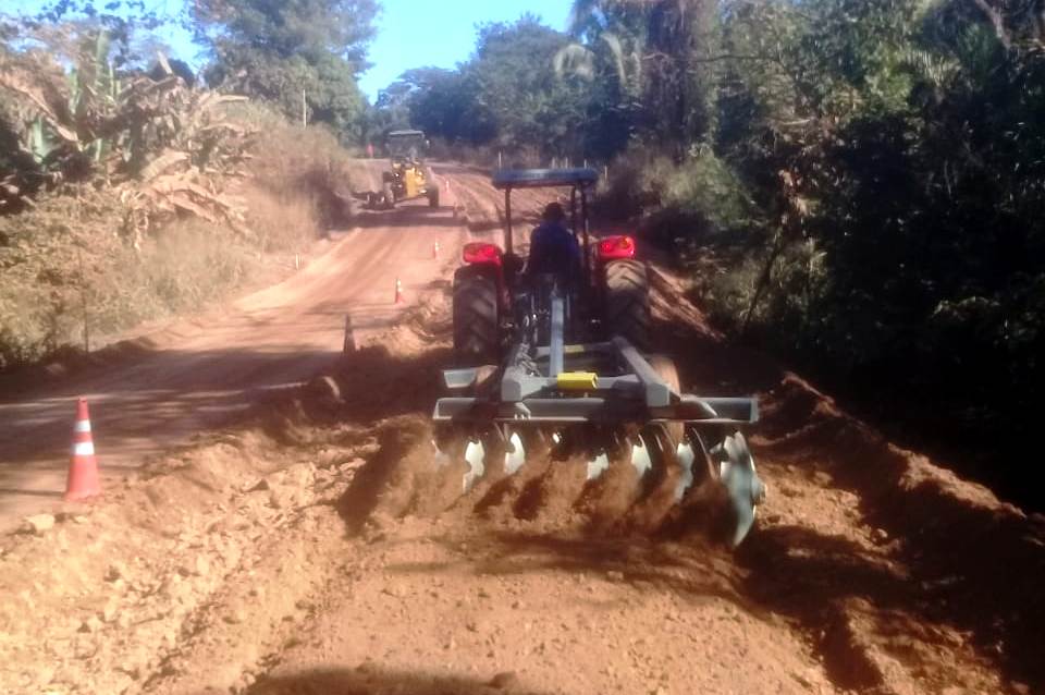 Começa terraplanagem de estrada do Vão do Mutum em Taquaruçu