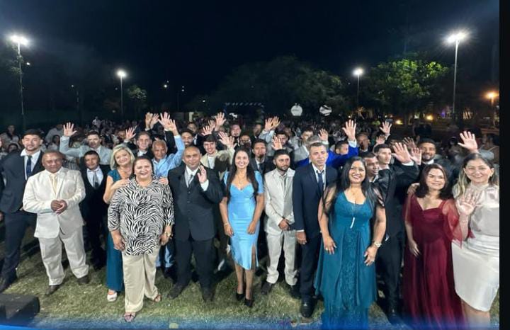 Prefeitura de Palmas testemunha o “sim” de 50 casais durante cerimônia de casamento comunitário