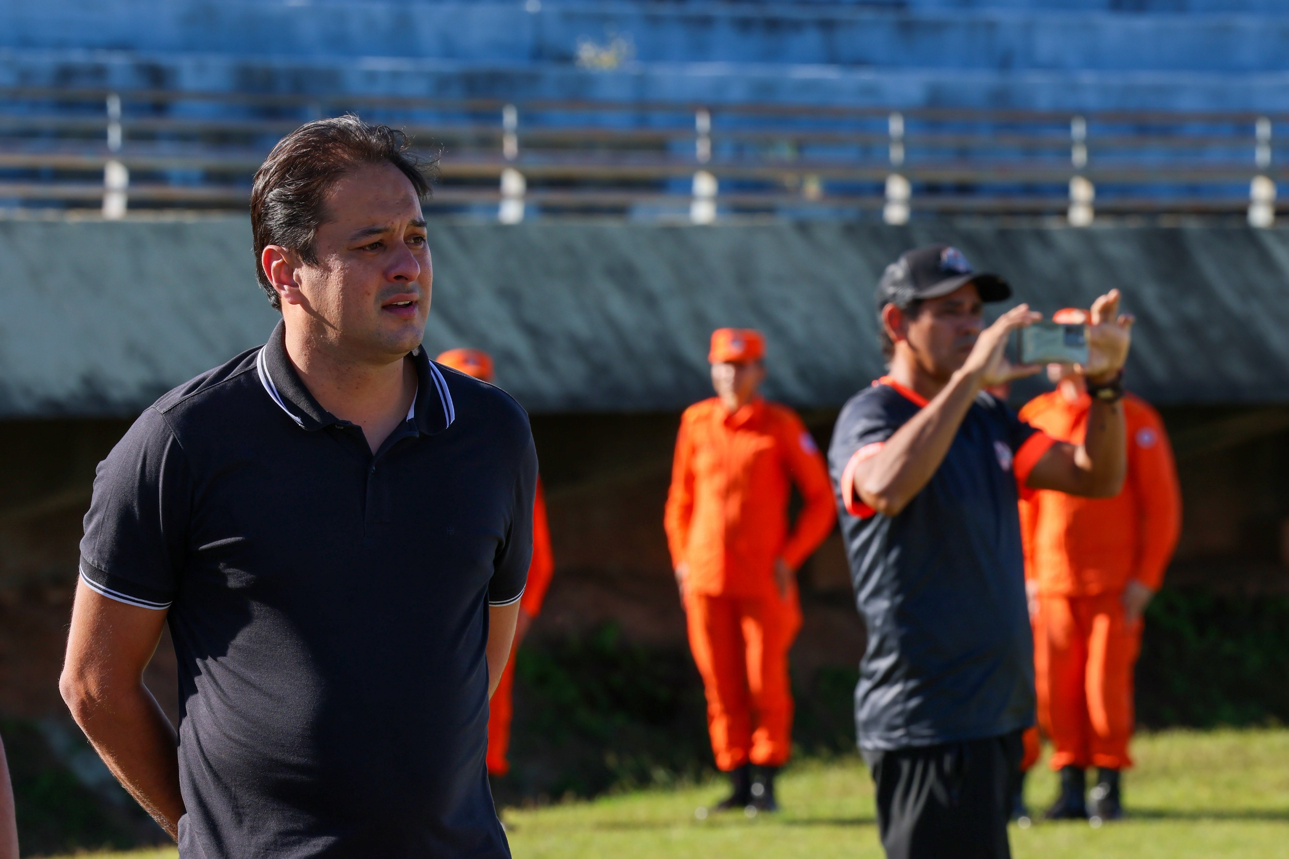 Presidente da Fundesportes, Vinícius Tundela acompanhou da primeira à última partida das finais à beira do campo