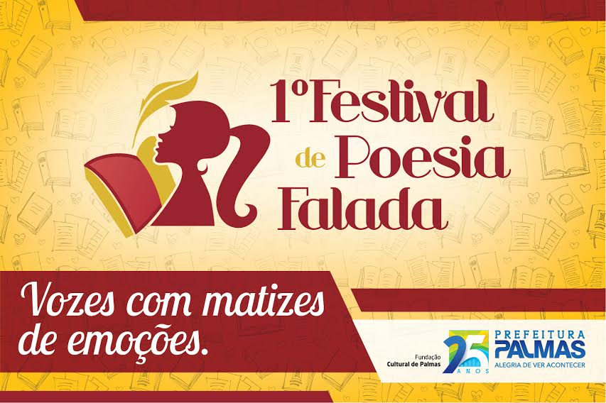 Fundação Cultural de Palmas realiza 1º Festival de Poesia Falada