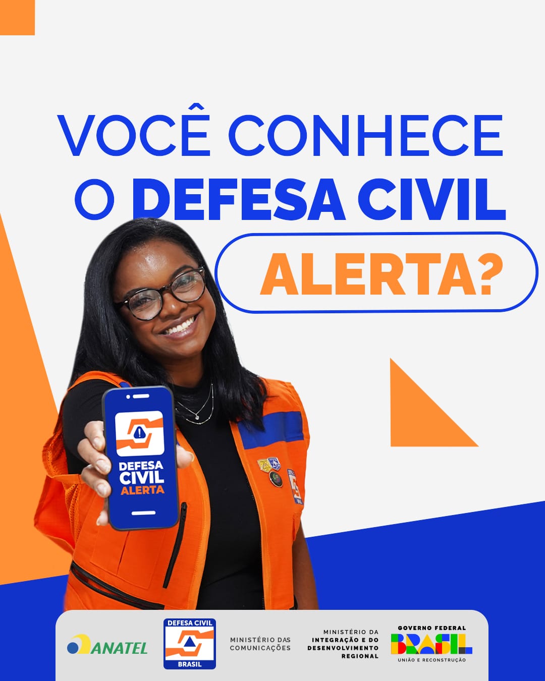 Defesa Civil Municipal fará teste de alerta de desastres por celular neste sábado, 20, em Palmas