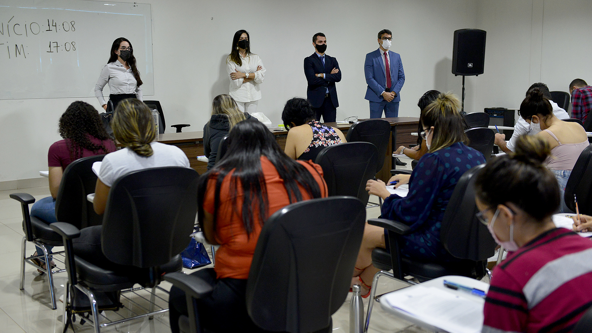 Candidatos às vagas de Residência Jurídica na PGM participam de processo seletivo