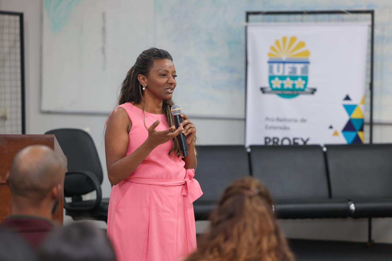 Reitora da Universidade Federal do Tocantins, Maria Santana  Milhomem    Foto:  Júnior Suzuki