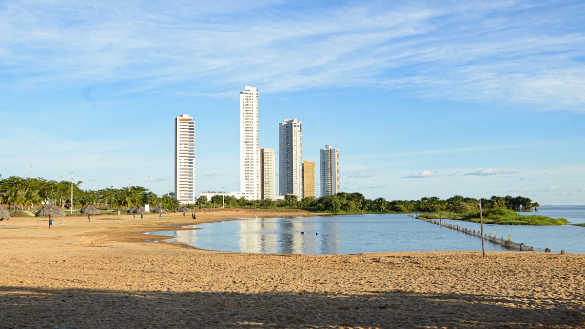 Análise de condições sanitárias atesta qualidade da água do Lago de Palmas, mas praias seguem fechadas devido à pandemia de Covid-19