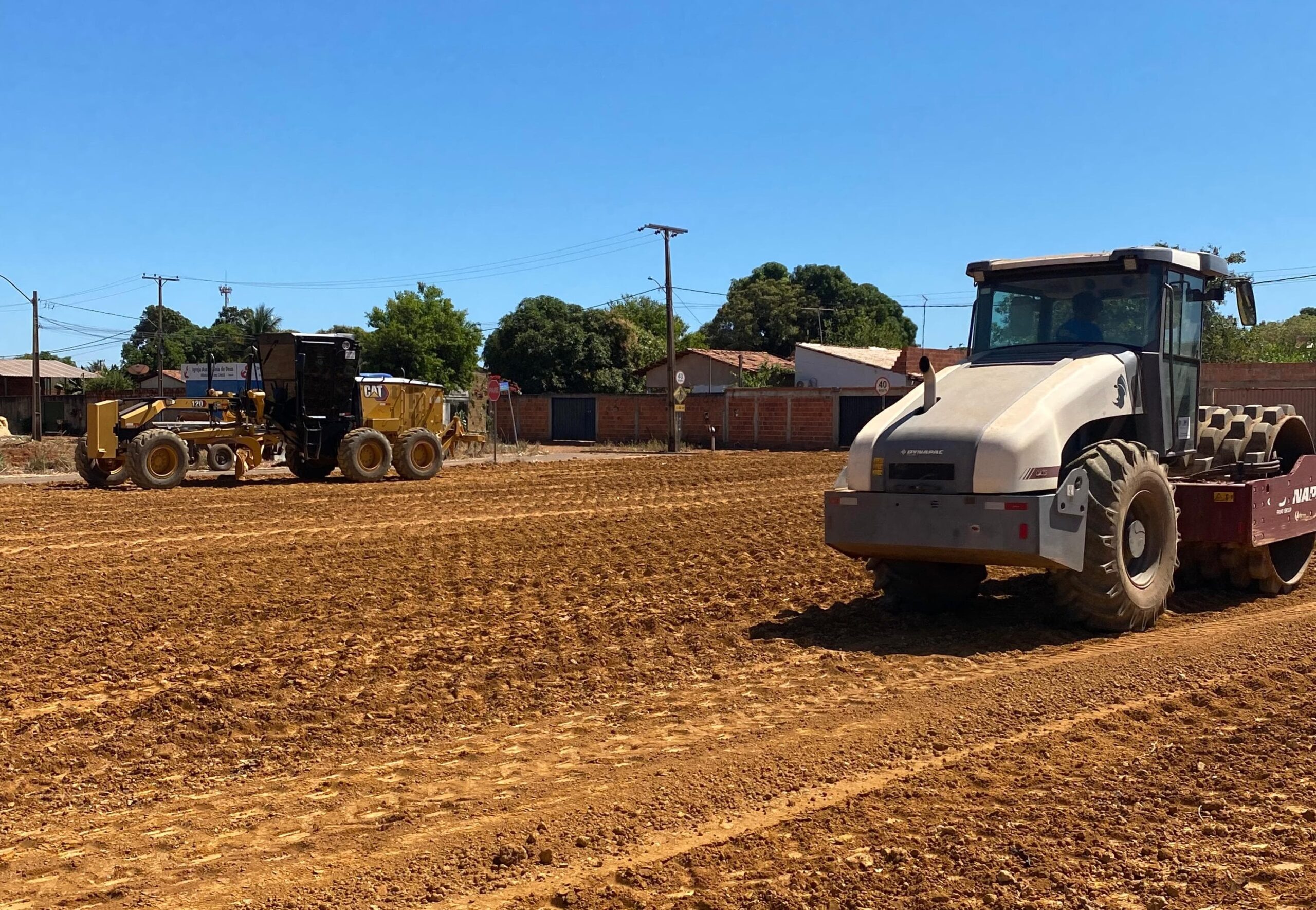 Prefeitura de Palmas inicia serviços de terraplanagem para construção do Centro de Convivência do Taquari