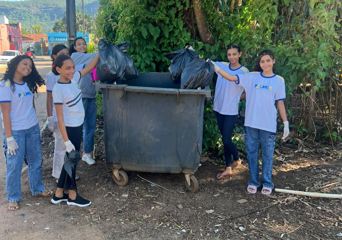 Escola Crispim Pereira realiza ação do projeto Amigos do Meio Ambiente em Taquaruçu