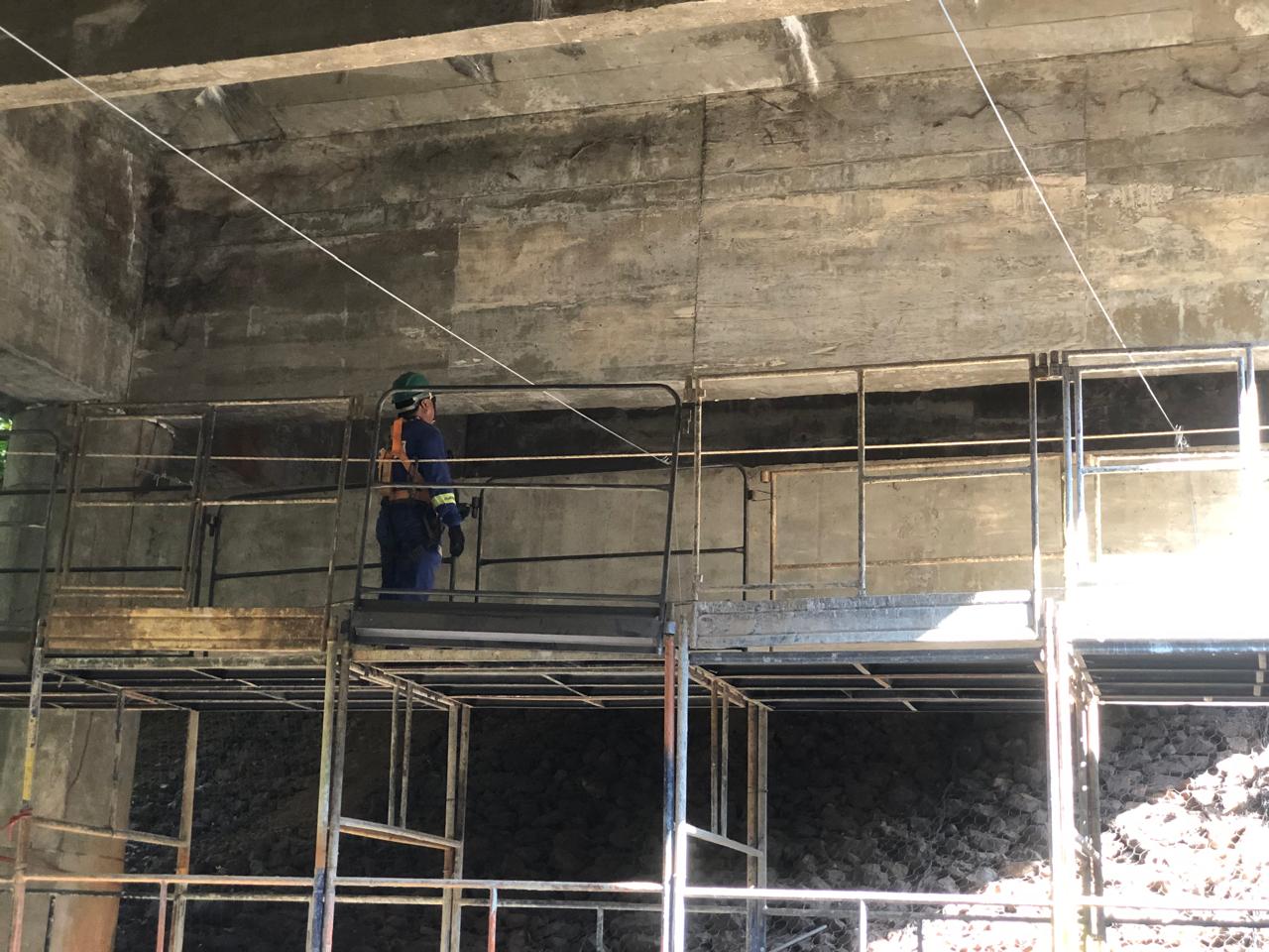 Toda a estrutura vai receber serviços de limpeza e revestimentos protetivos