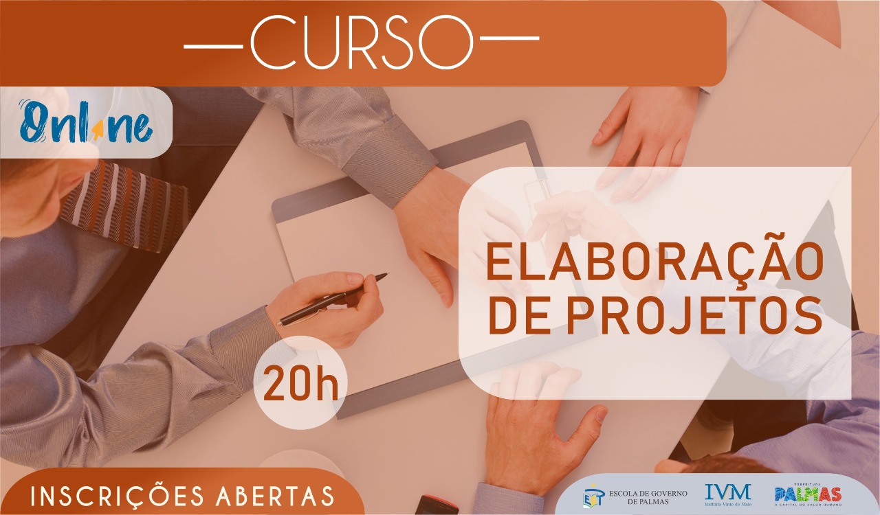 Prorrogadas até 28 de maio as inscrições para o curso de Elaboração de Projetos EAD