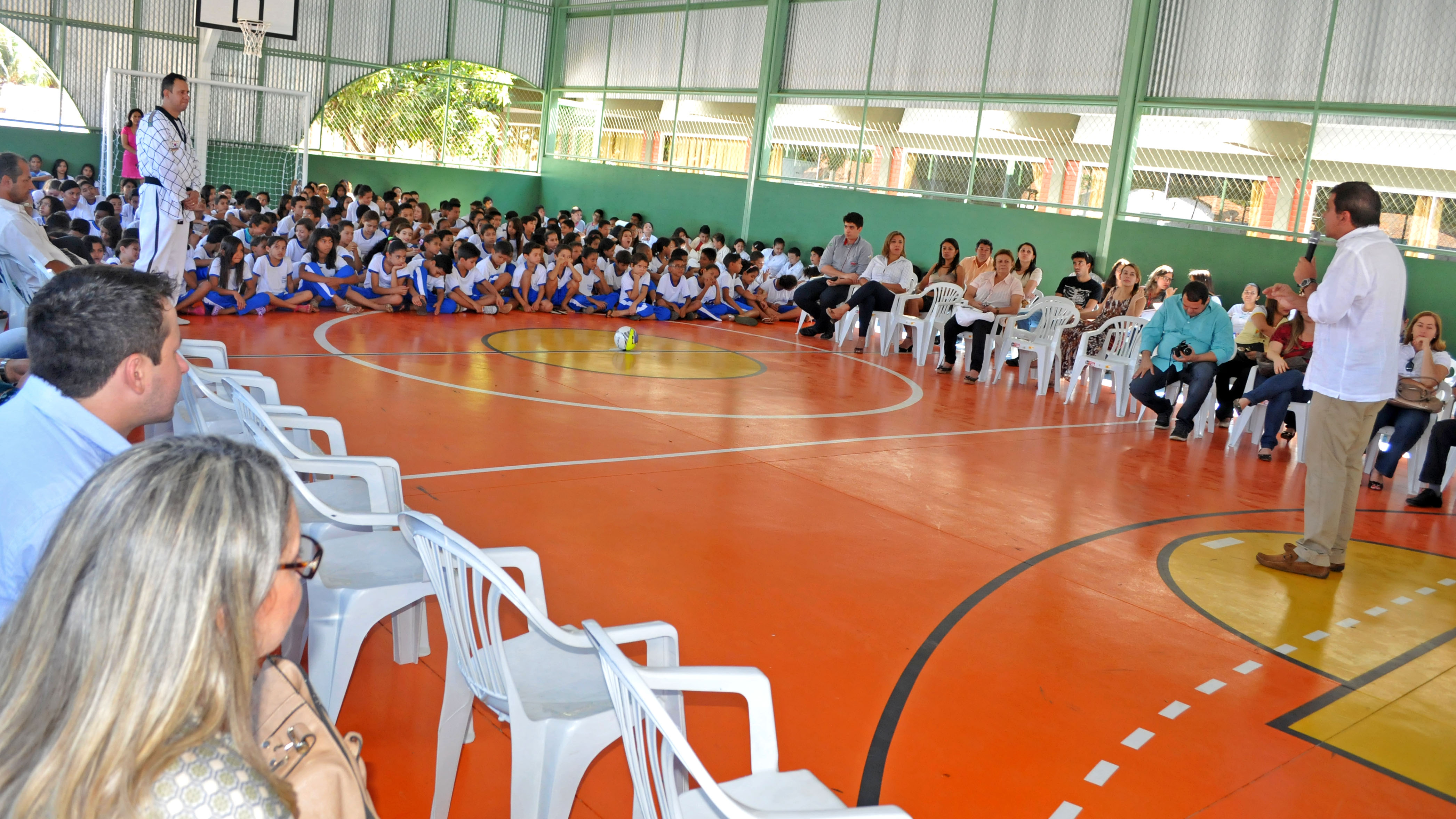 Aula inaugural com prefeito marca início do ano letivo nesta segunda-feira, 02
