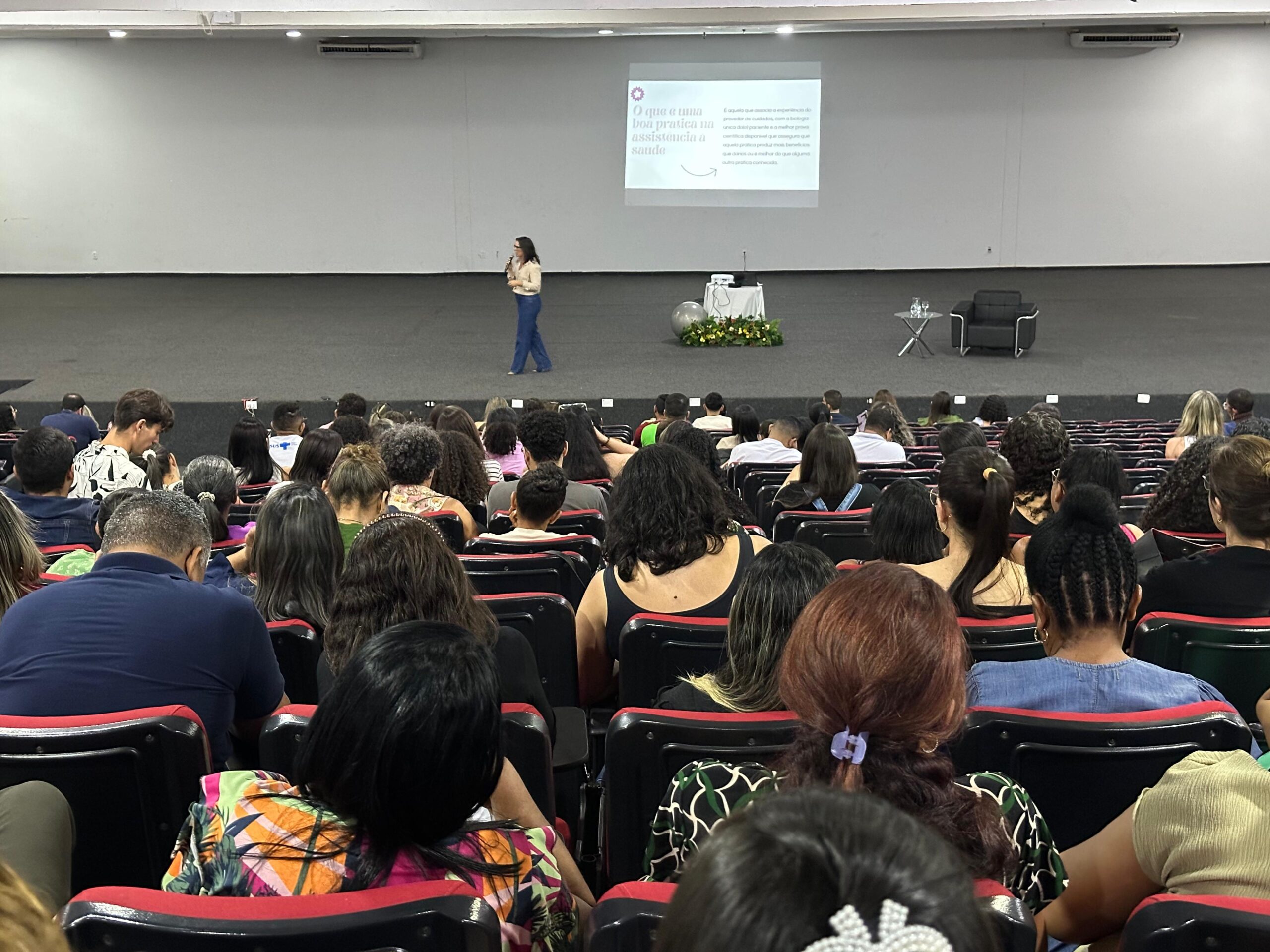 Trabalhadores da saúde de Palmas participam de seminário sobre aleitamento materno e parto humanizado