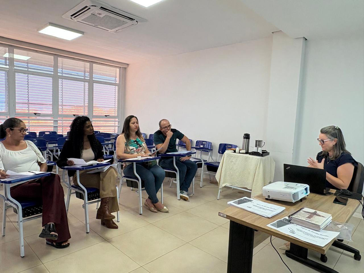 Candidatos que participam de seleção para diretores escolares da rede municipal de Palmas iniciam a defesa dos planos de gestão