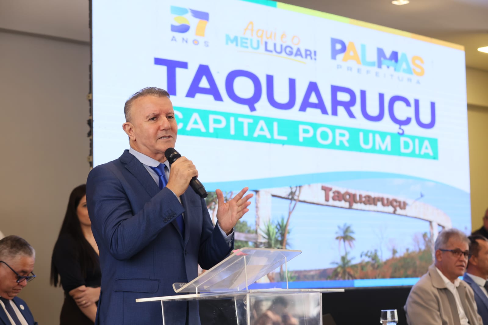 Prefeitura de Palmas lança obras e ações de desenvolvimento em Taquaruçu durante transferência simbólica da Capital