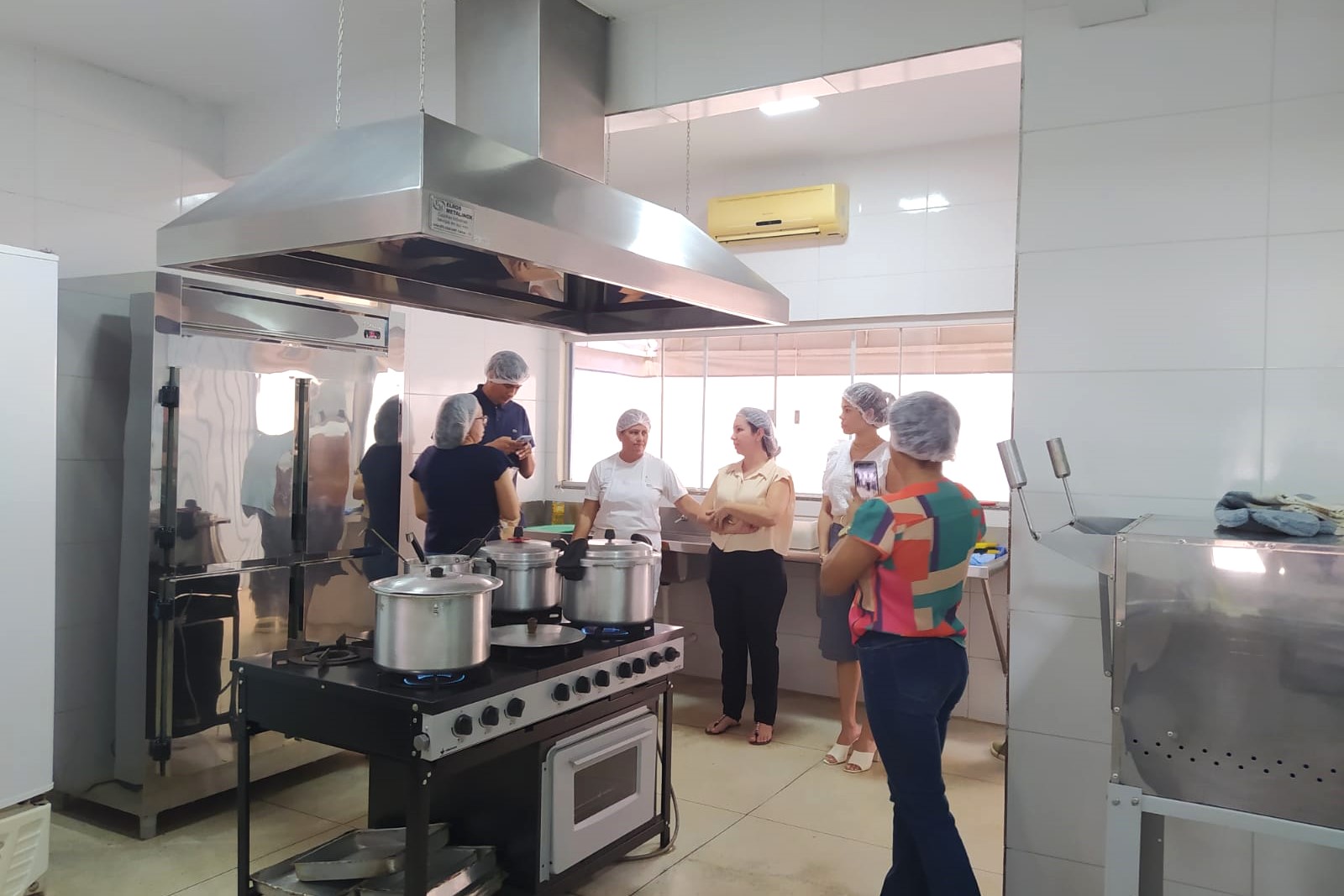 Nutricionistas da Prefeitura de Araguaína visitam unidades educacionais da Capital