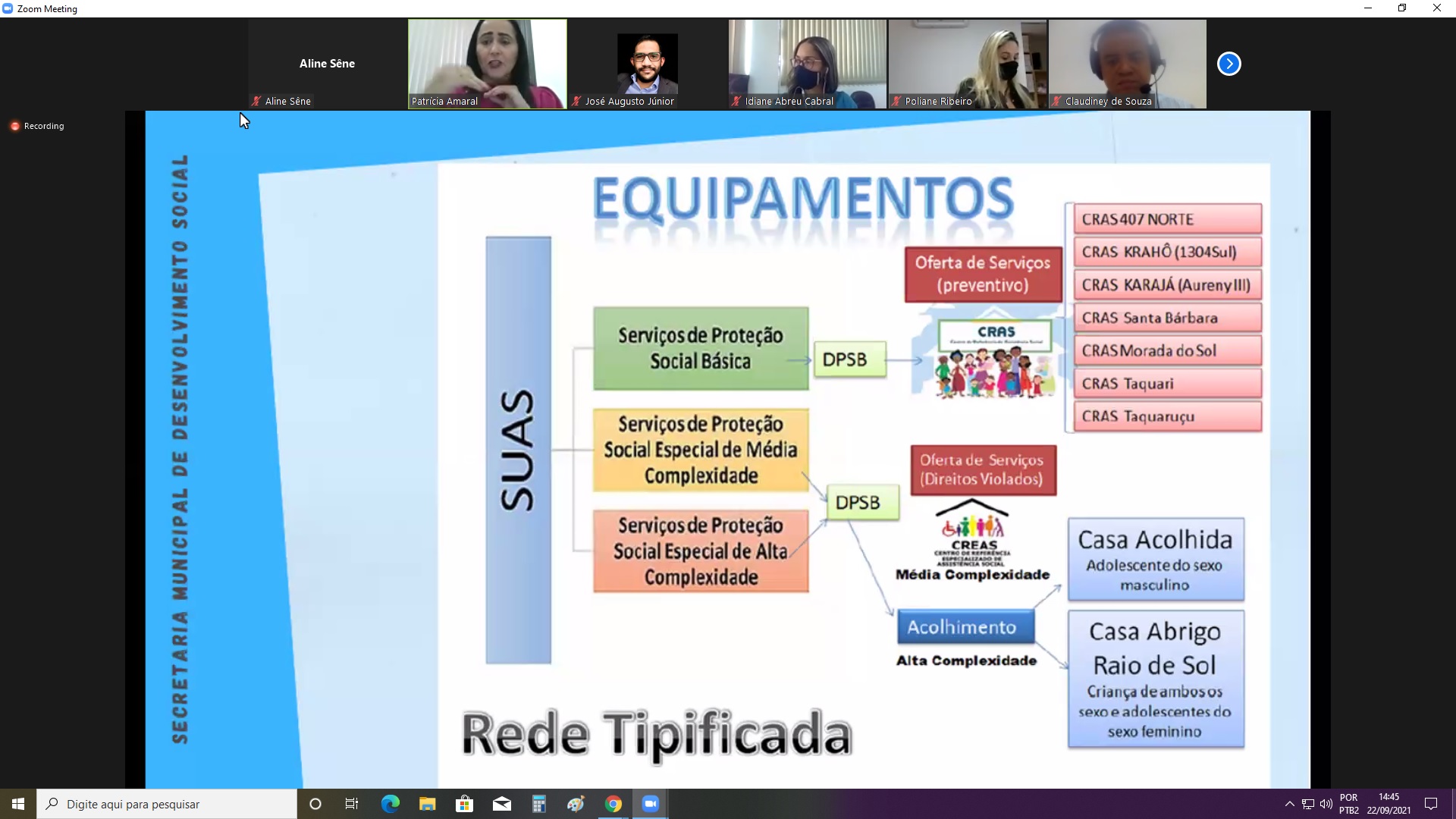 PPA 2022-2025: Câmara Técnica debate os serviços e os desafios da assistência social em Palmas