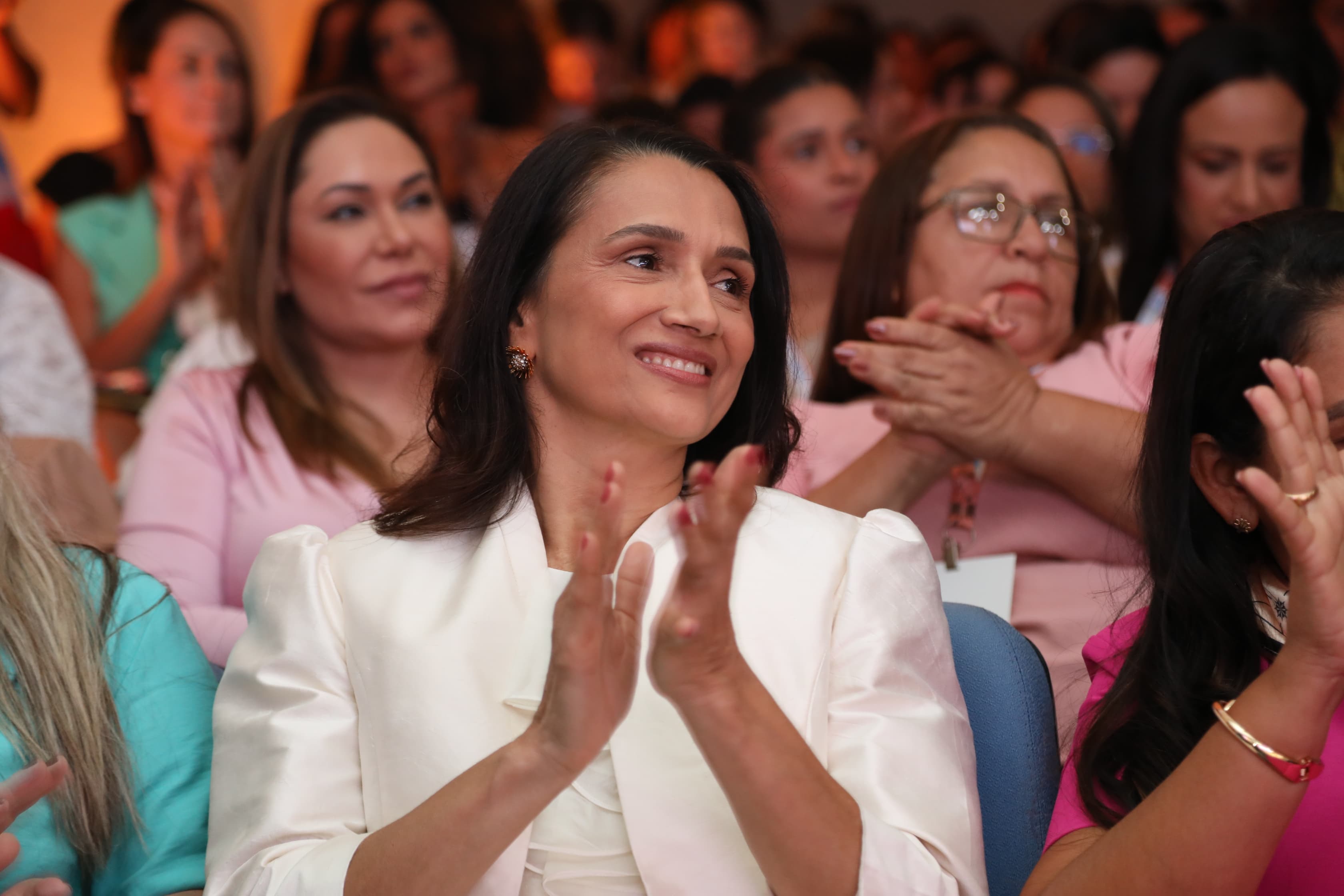 Polyanna Siqueira Campos durante encontro de lideranças femininas