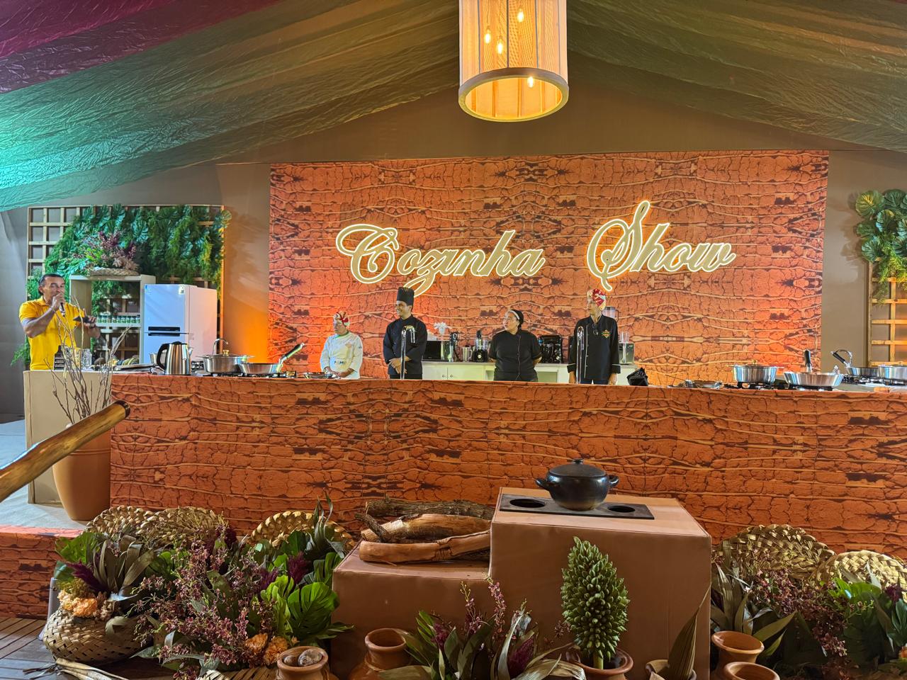 Cozinha Show abre espaço para aprendizado e integração com participação de crianças