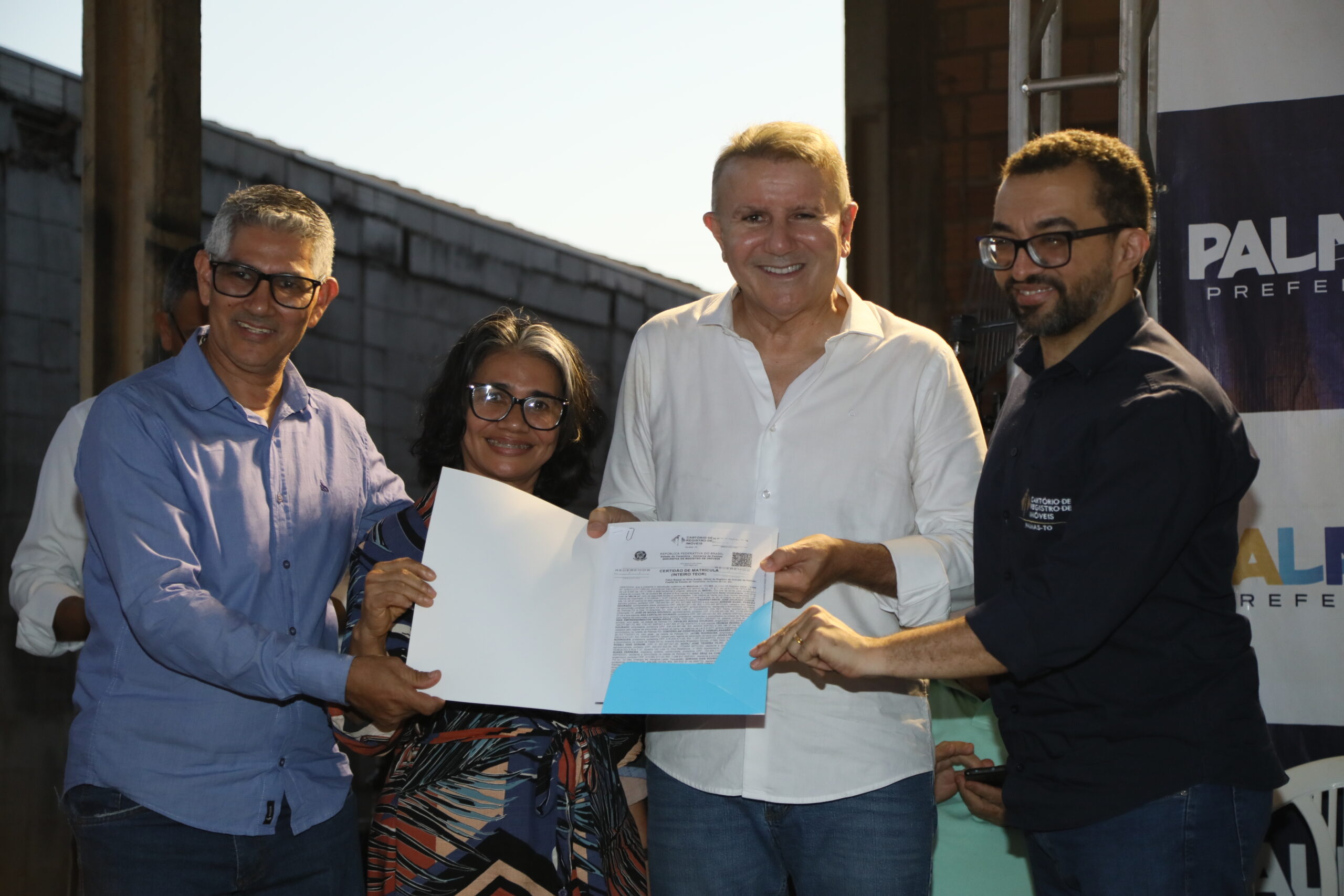 Gestão Eduardo Siqueira Campos projeta marca histórica de mais de 2,2 mil imóveis regularizados em 2025