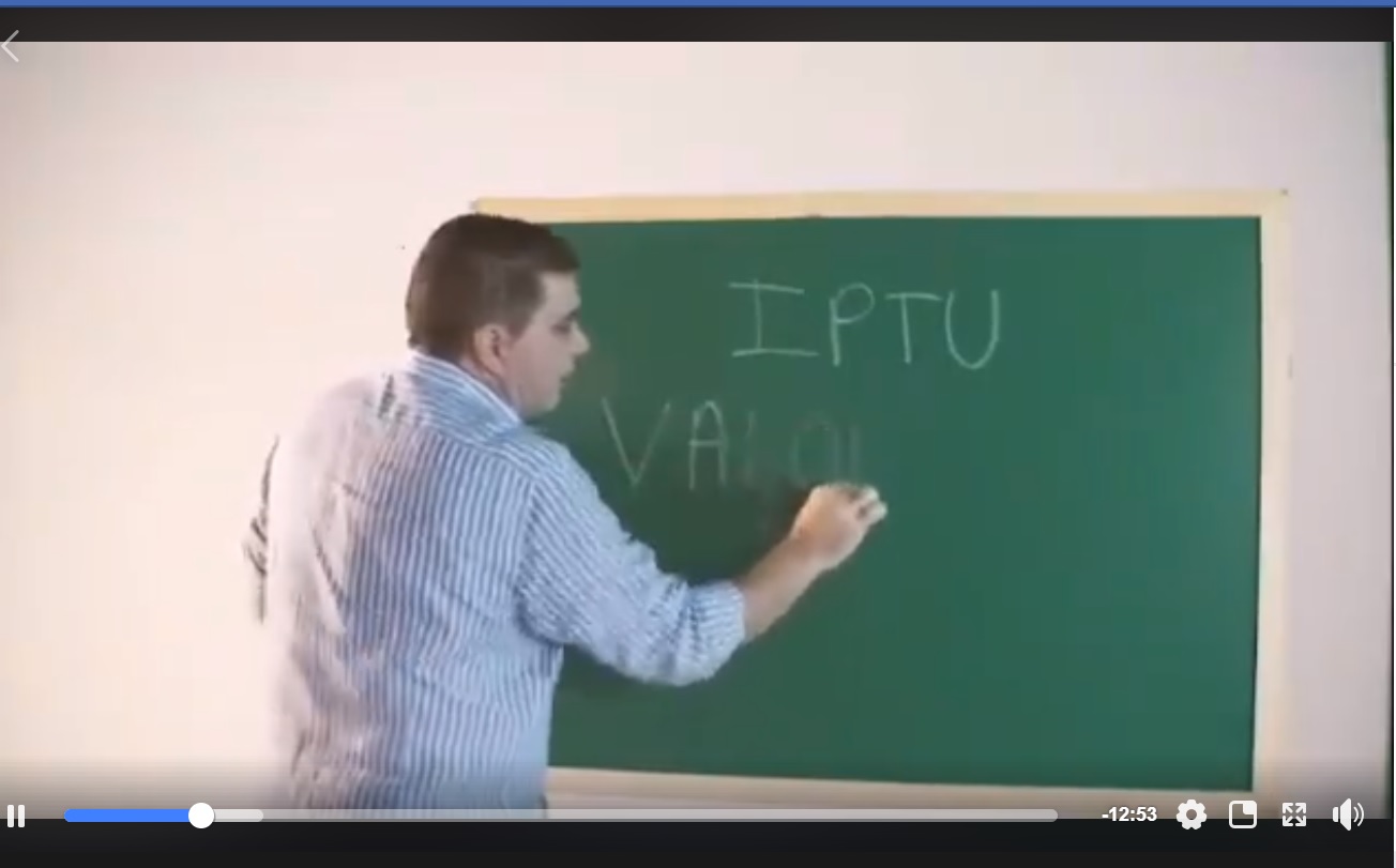 Amastha divulga vídeo em que fala sobre IPTU, base de cálculo e investimentos