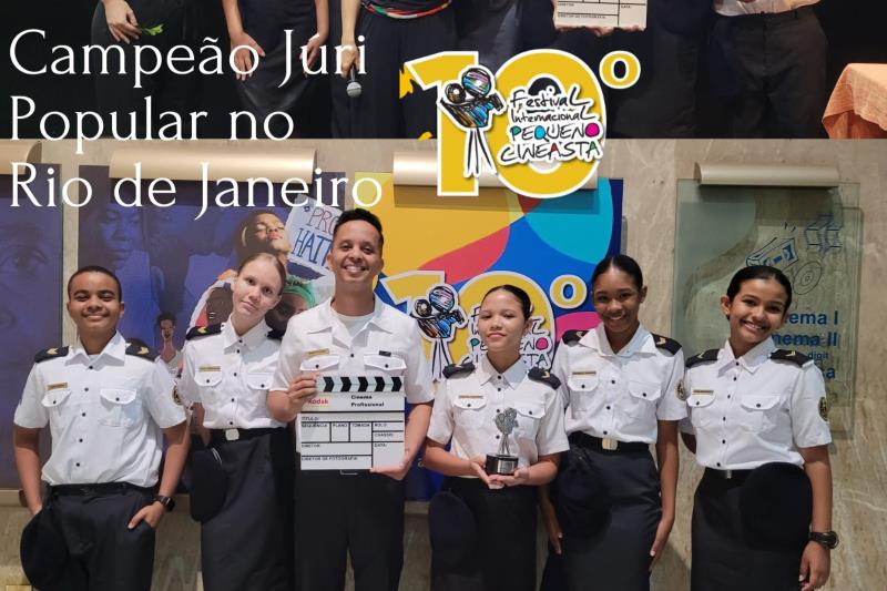 Alunos da ETI Almirante Tamandaré conquistam Júri Popular no Festival Pequenos Cineastas