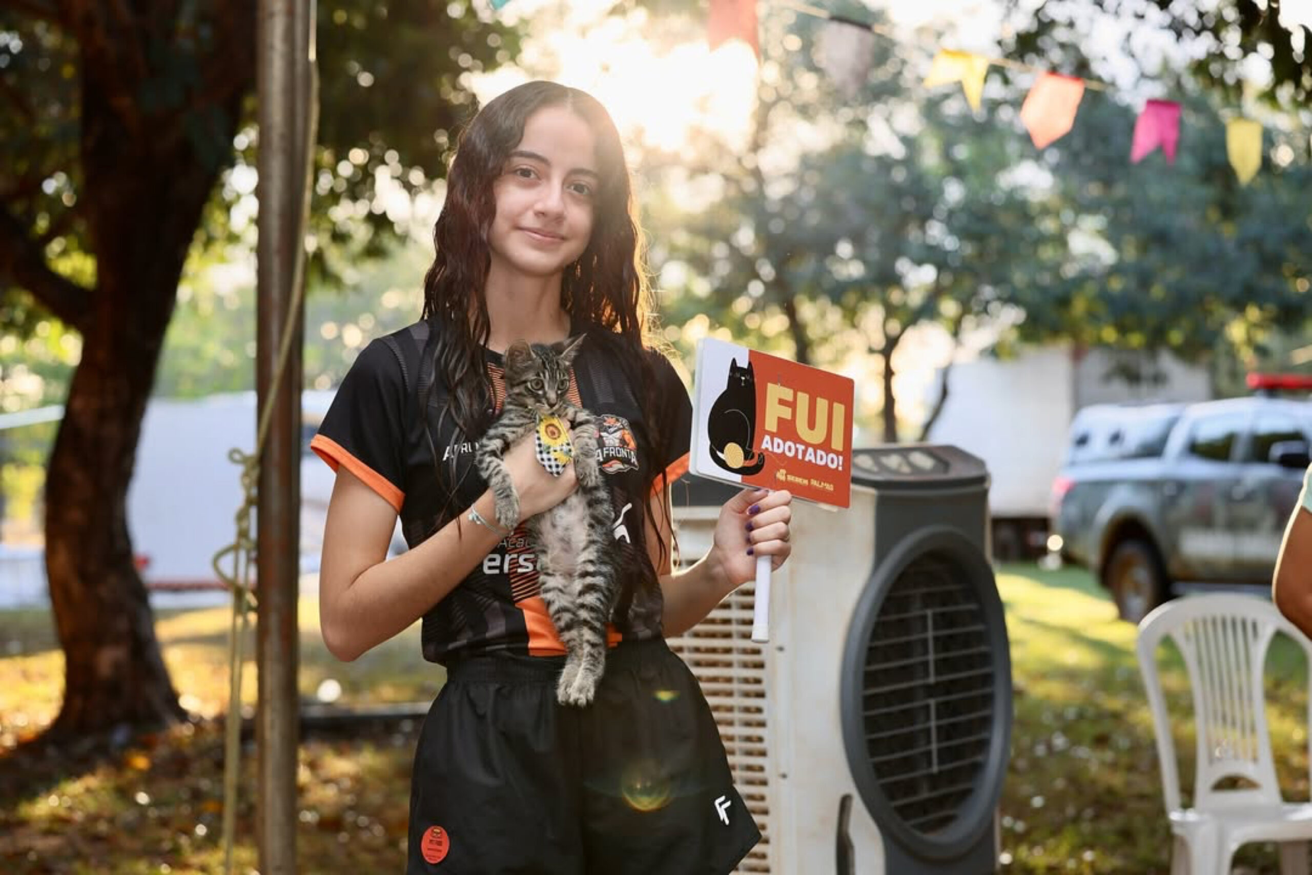 Prefeitura de Palmas realiza feirinha de adoção e ações educativas no Parque da Pessoa Idosa