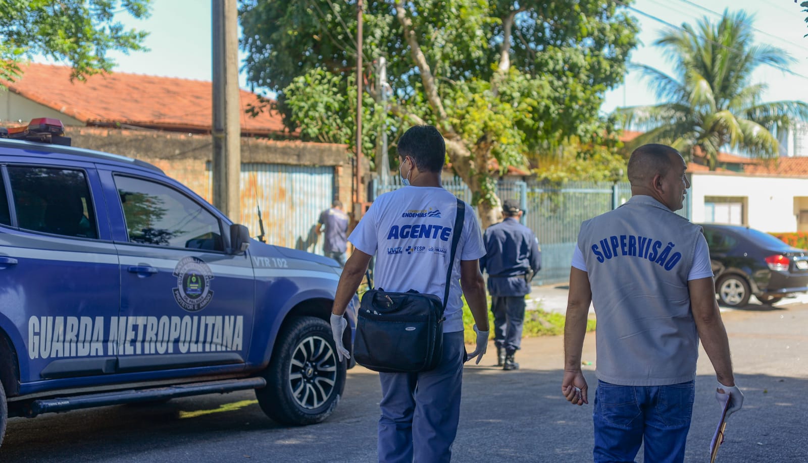 Saúde de Palmas realiza mais um dia de ingresso forçado a imóveis com suspeita de focos do Aedes aegypti