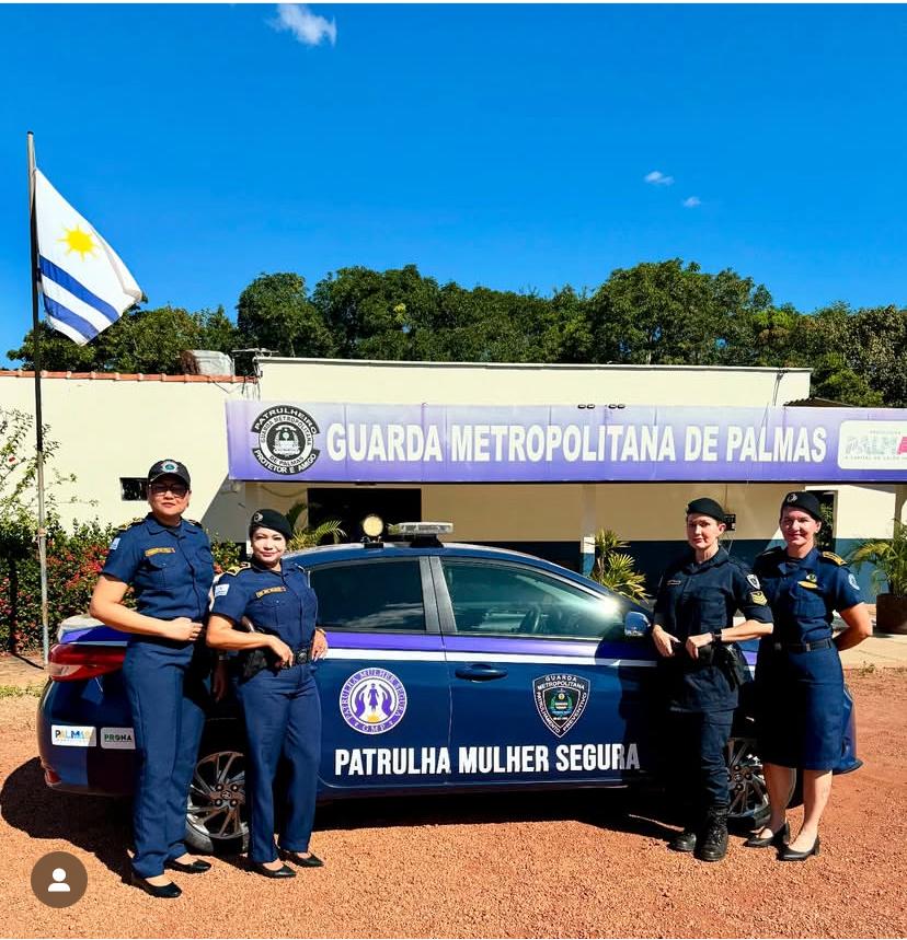 Patrulha Mulher Segura intensifica ações da Semana do Agosto Lilás. Foto: divulgação GMP