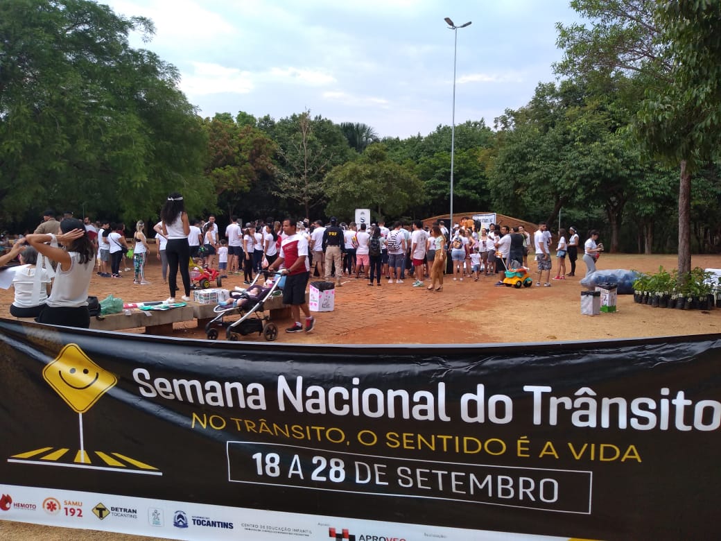 Semana do Trânsito é encerrada com ação no Parque dos Povos Indígenas