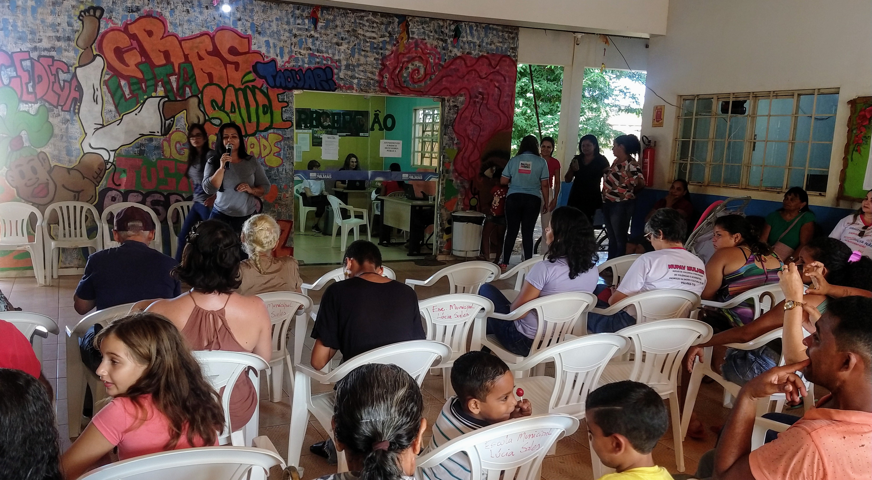 Mês da Mulher inicia com programação especial no Cras do Taquari