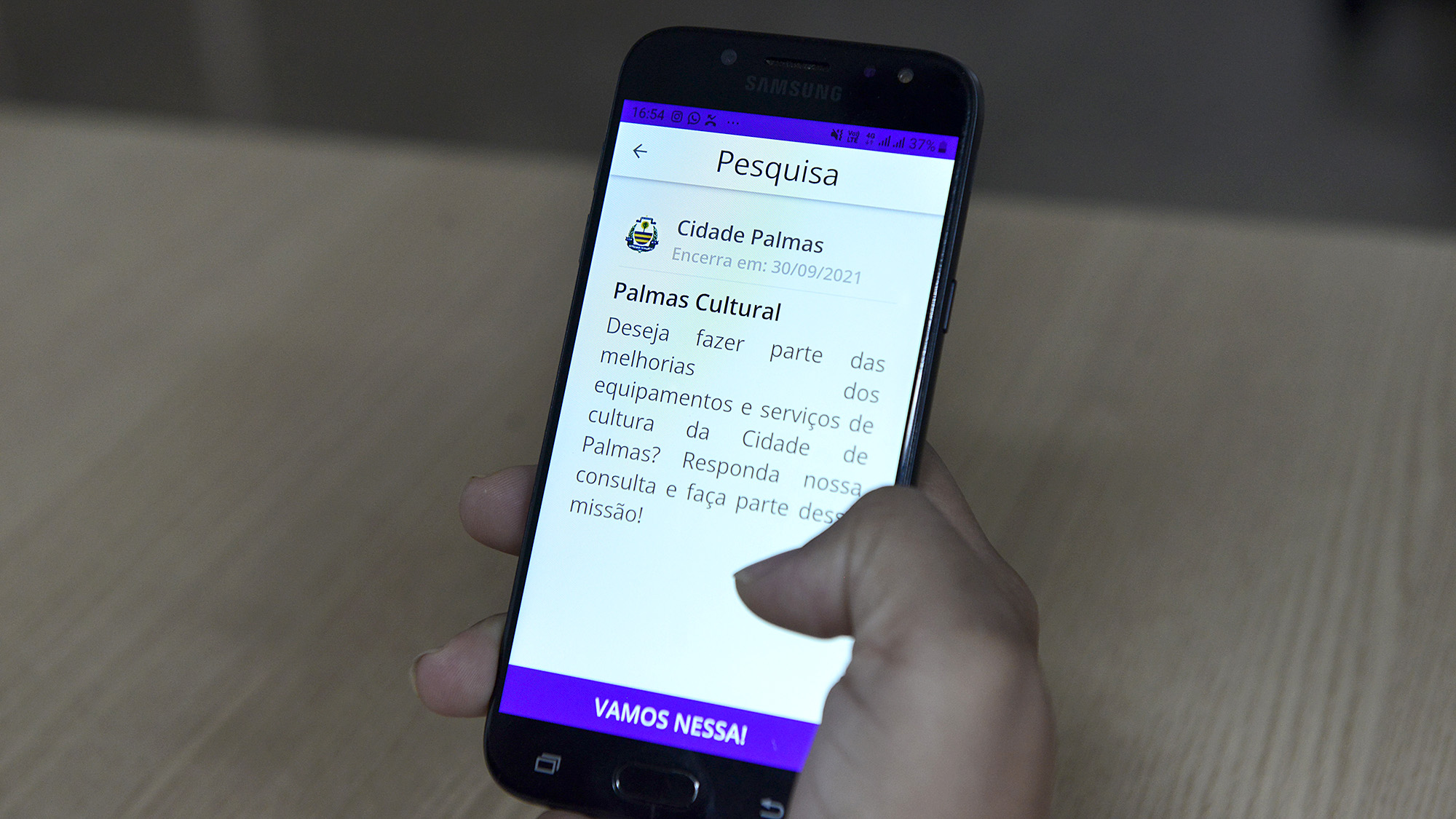 Palmenses podem avaliar a qualidade dos equipamentos da cultura por meio do aplicativo Colab