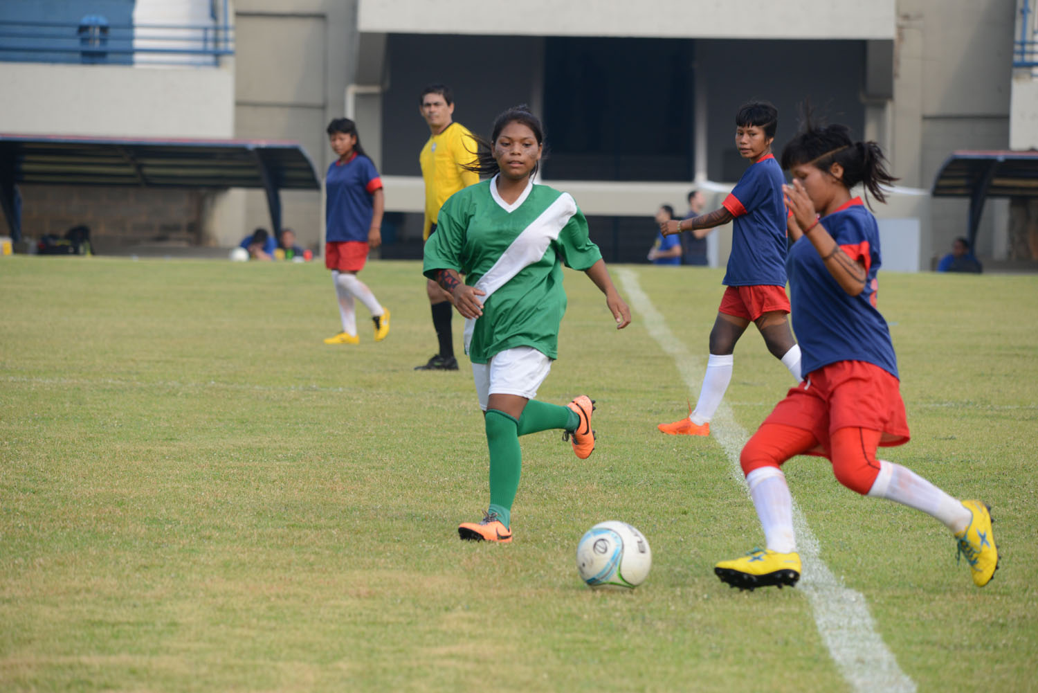 Dezesseis times permanecem na disputa do futebol nos Jogos Mundiais dos Povos Indígenas