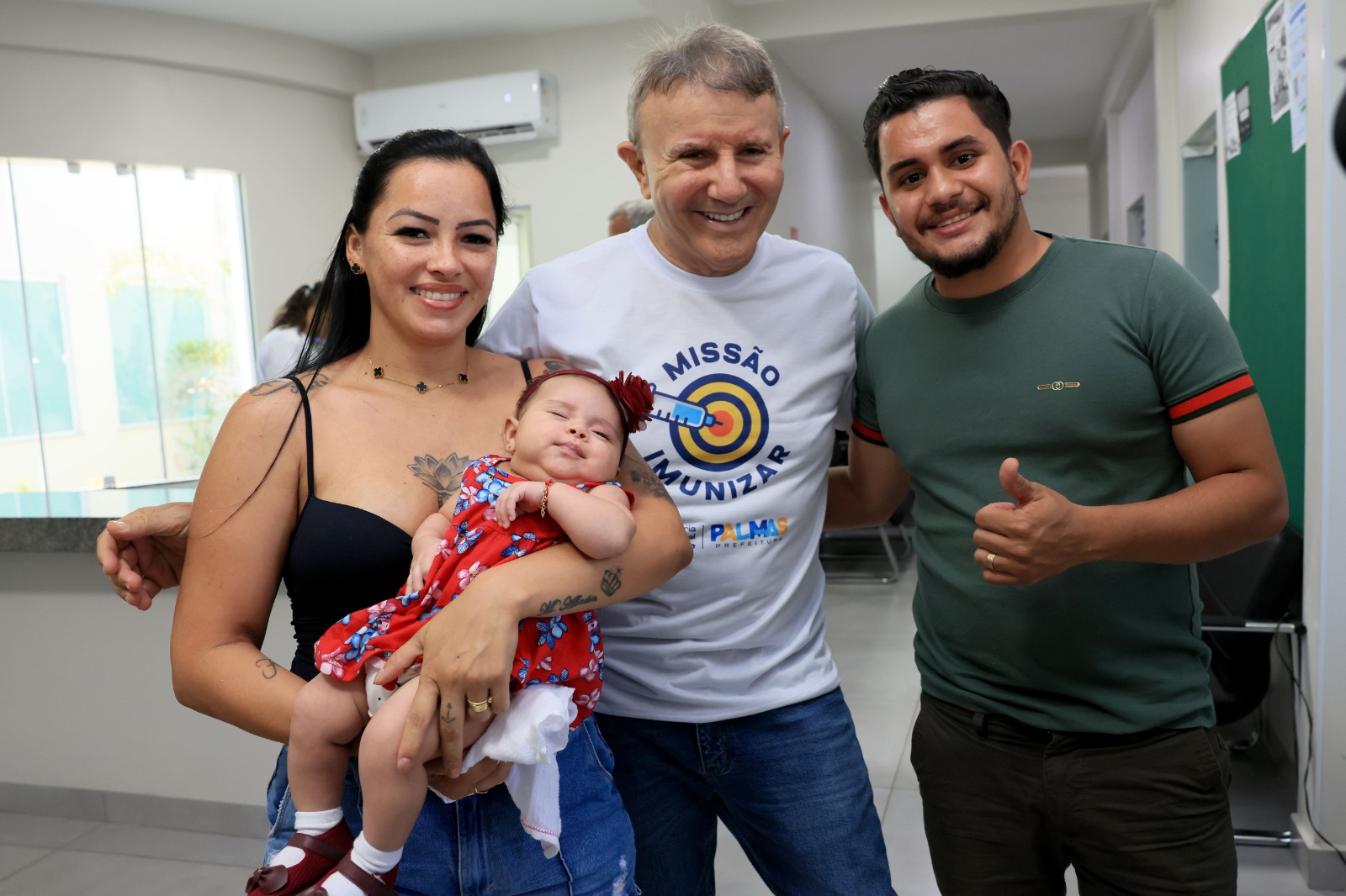 Dia D contra sarampo da Prefeitura de Palmas movimenta cidade com ações do Missão Imunizar