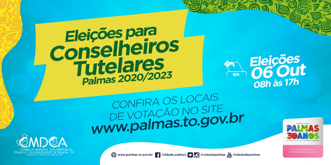 Eleição para conselheiro tutelar será no próximo domingo, 06