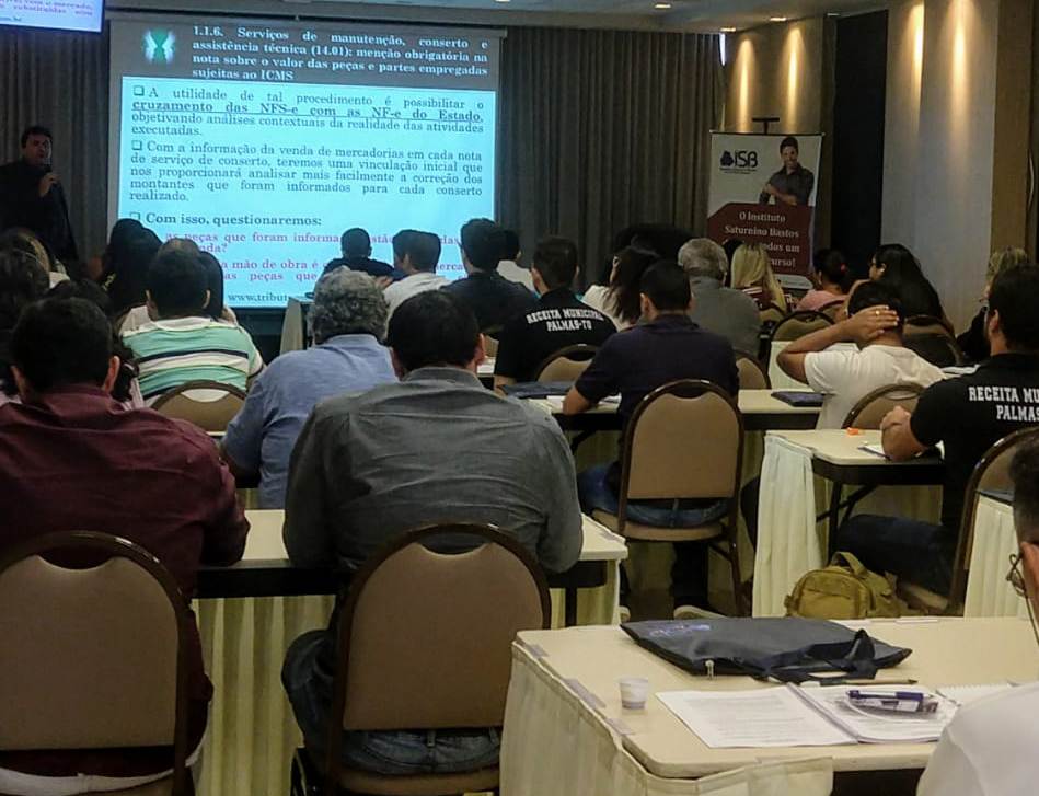 Fiscais do Município participam de curso sobre ‘Inteligência Fiscal e Fiscalização do ISS no Simples Nacional’