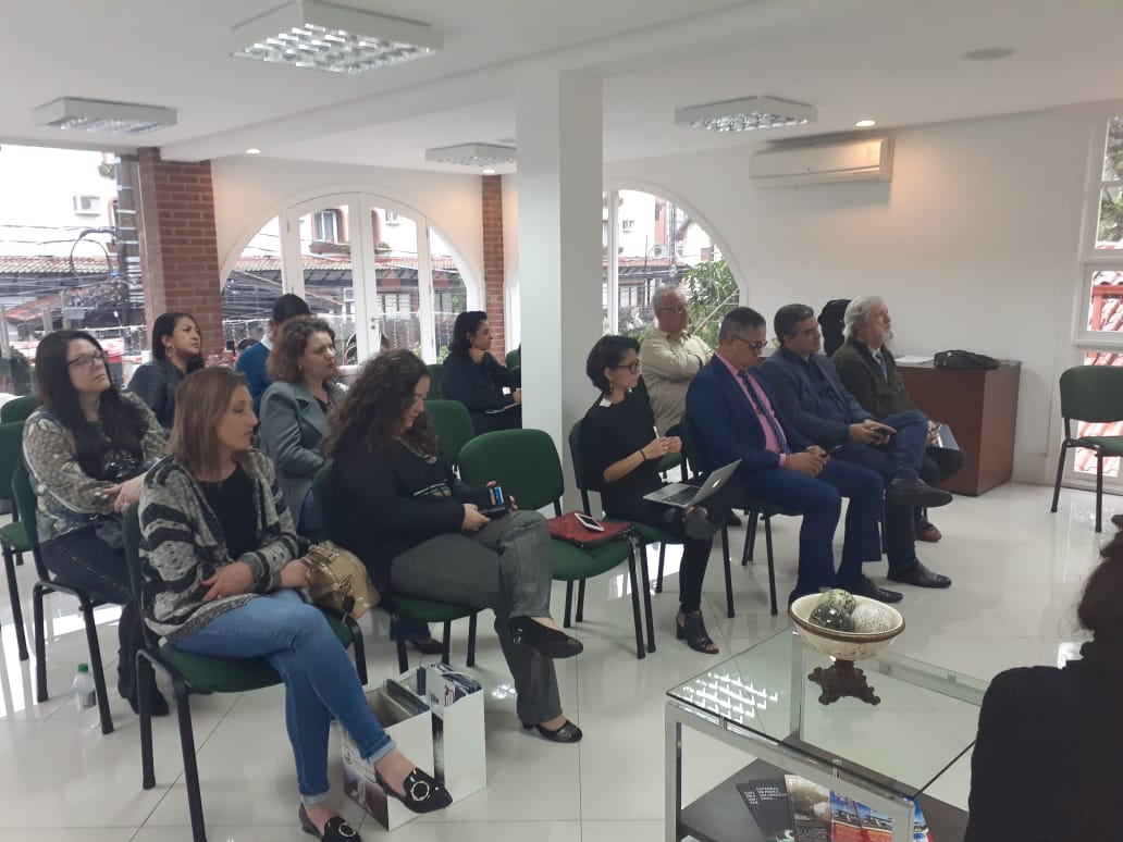 Empreendedores do Destino Taquaruçu realizam visita técnica na Secretaria de Turismo de Gramado - RS