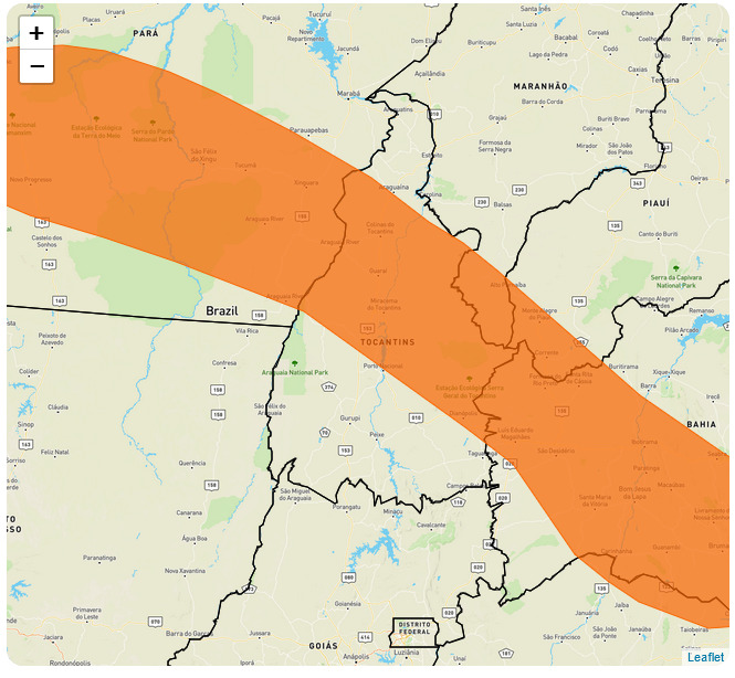 Boletim da Defesa Civil prevê tempo instável com possibilidade de chuvas durante o dia