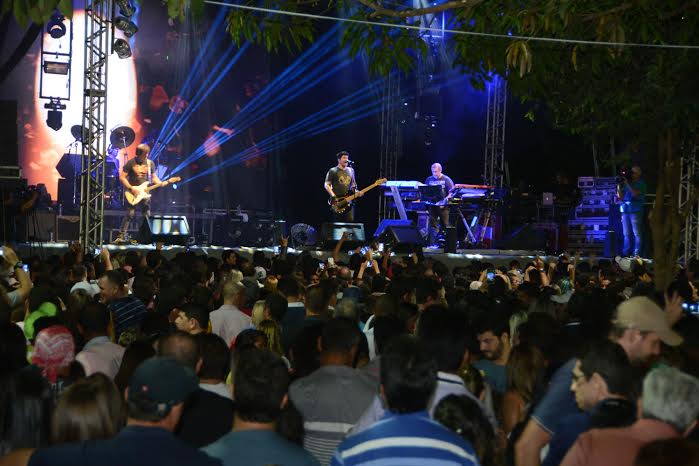 Show de RPM agita jovens e adultos no Festival Gastronômico de Taquaruçu