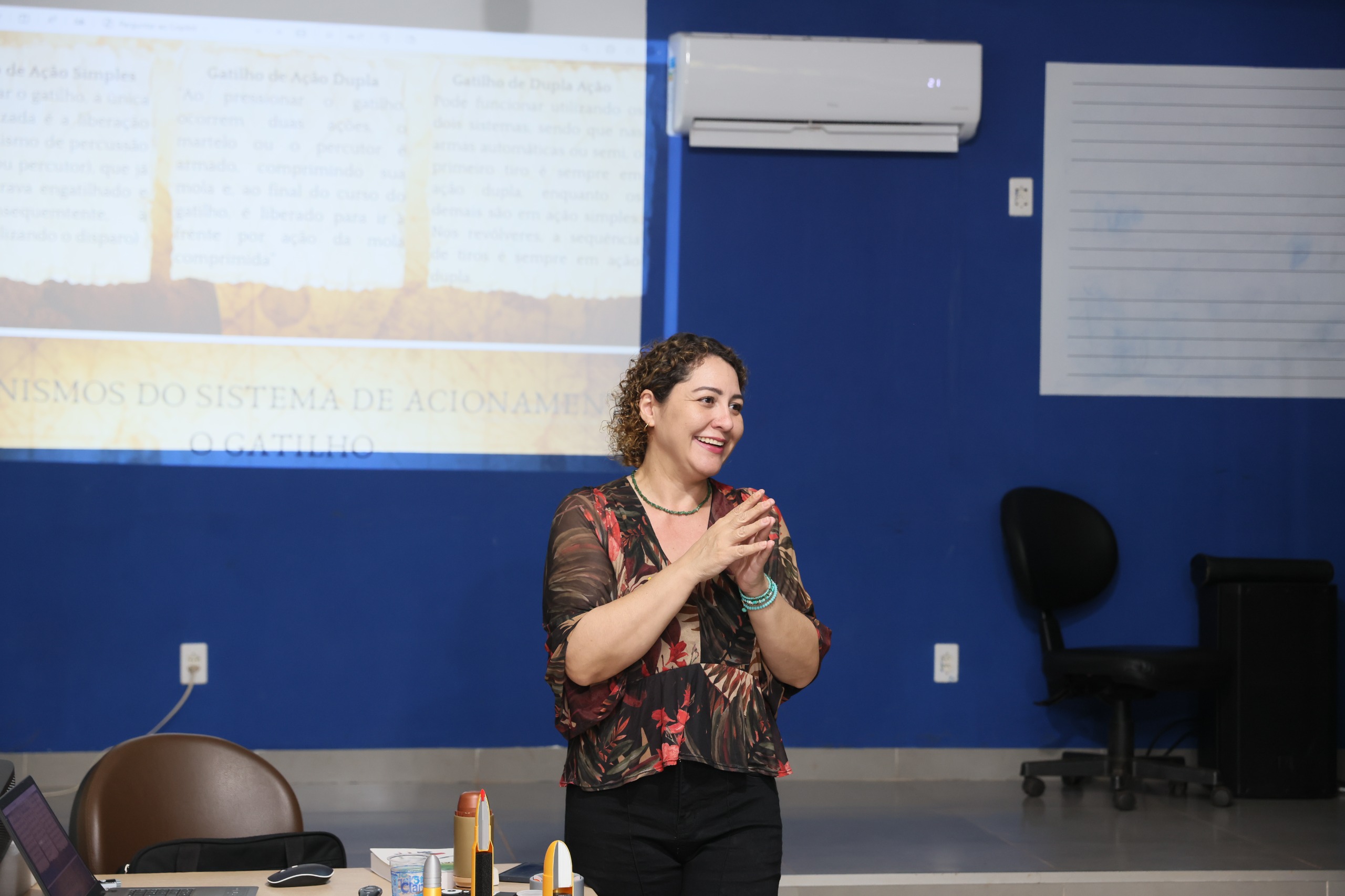Palestra sobre balística reforça qualificação técnica da Guarda Metropolitana de Palmas